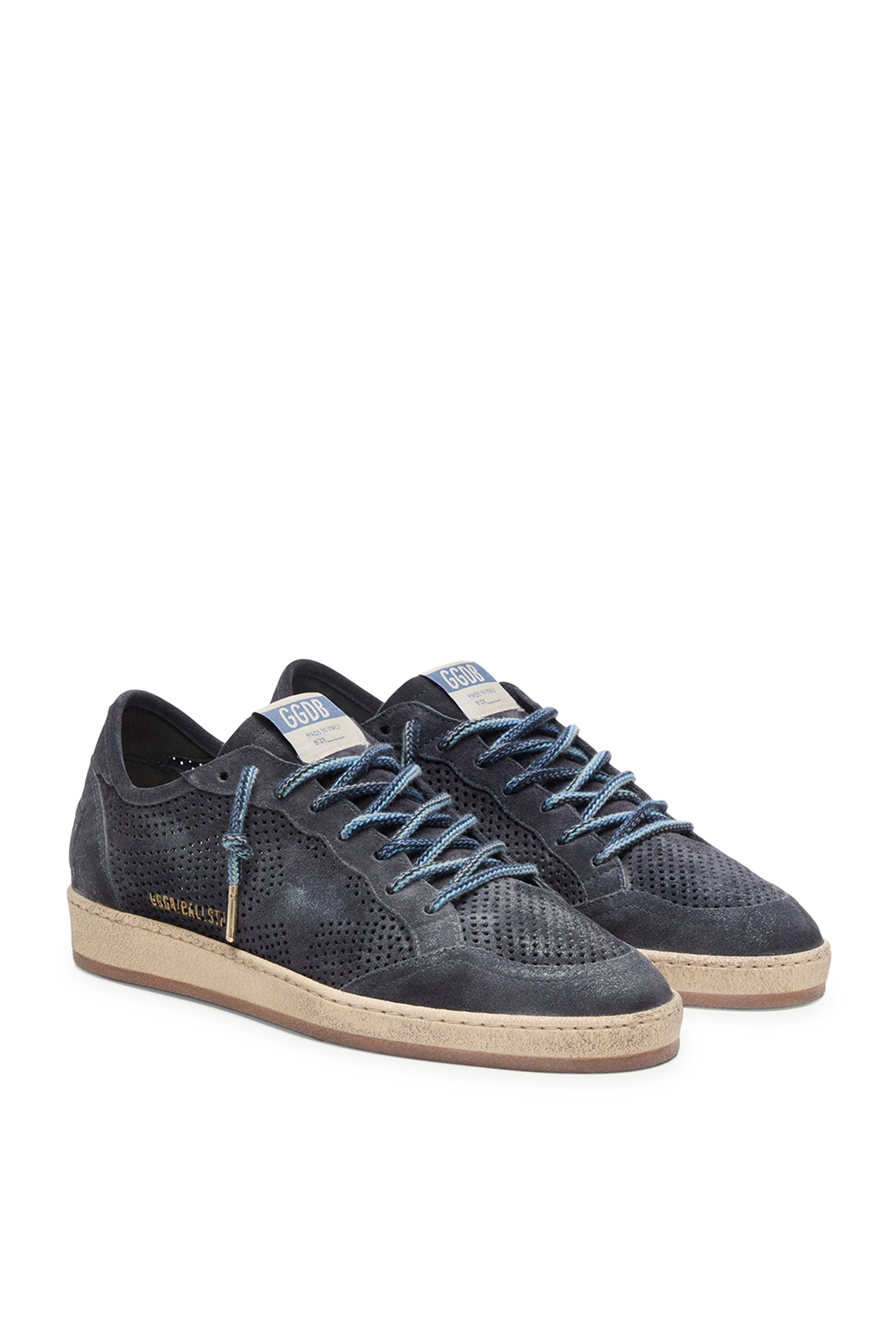  Ball Star in Perforated Suede with Suede Star 