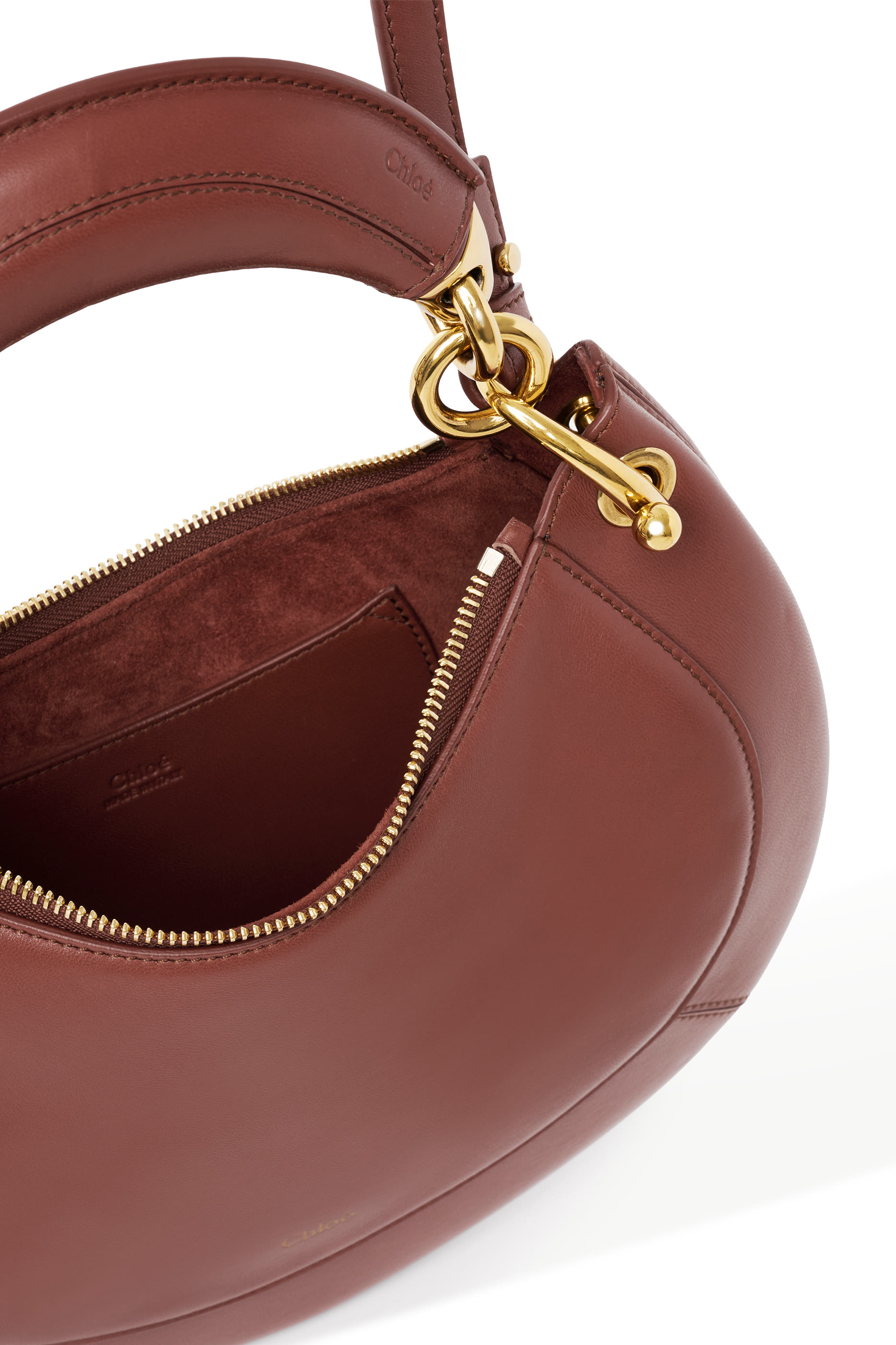 Banana Zipped Small Hobo Bag