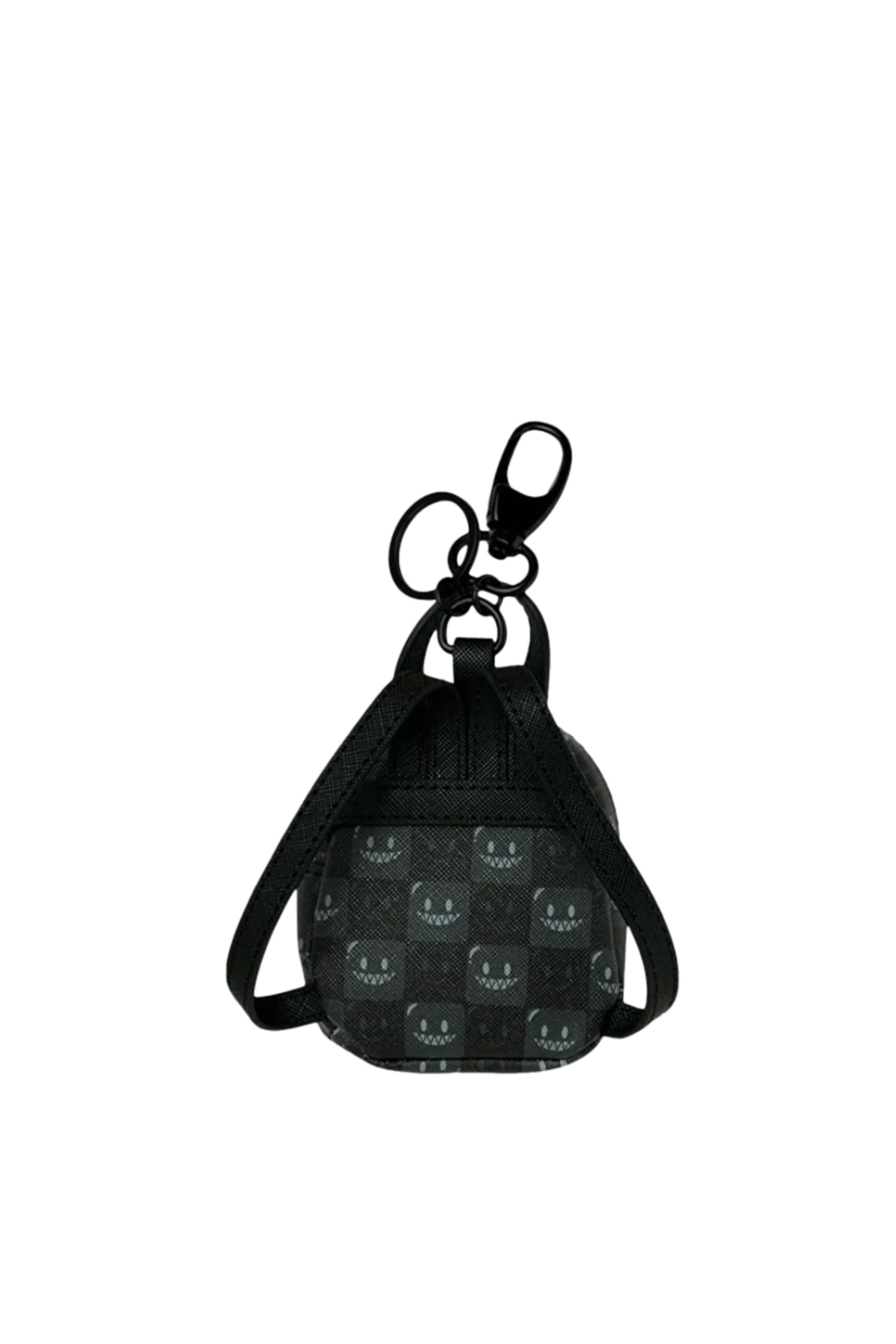 Kids Sharks in Paris Bubbly Check Keychain