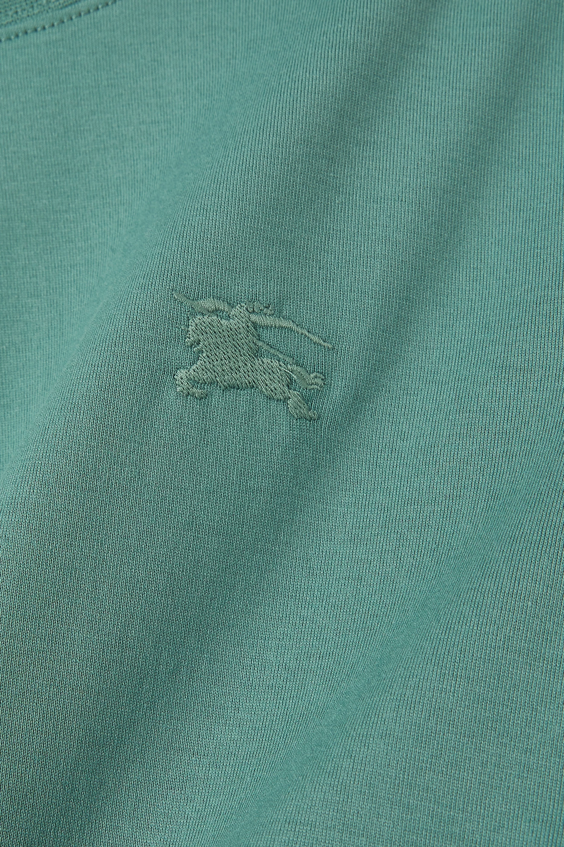 Kids Check Trim Cotton T-Shirt 