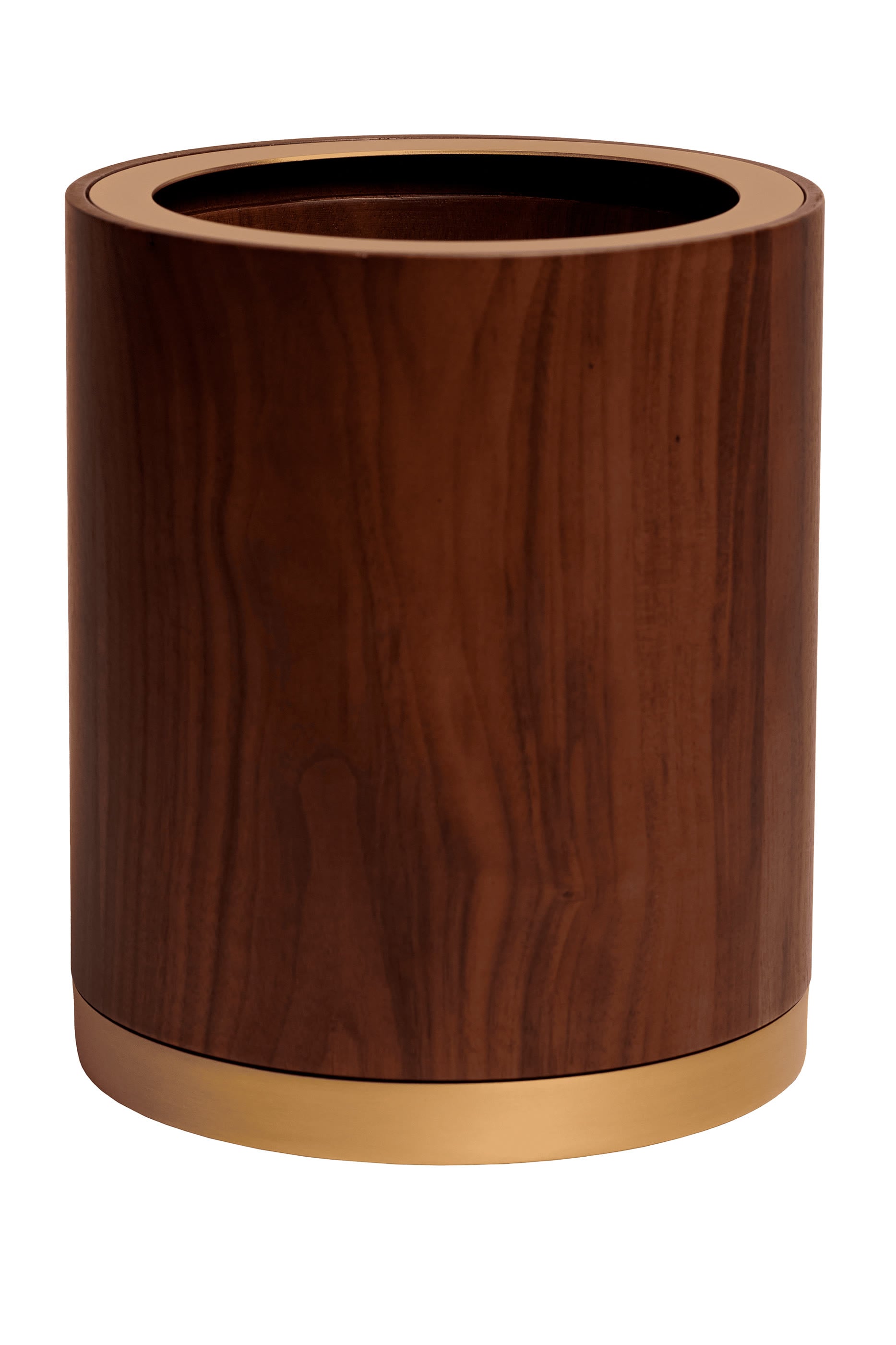 Walnut Waste Bin