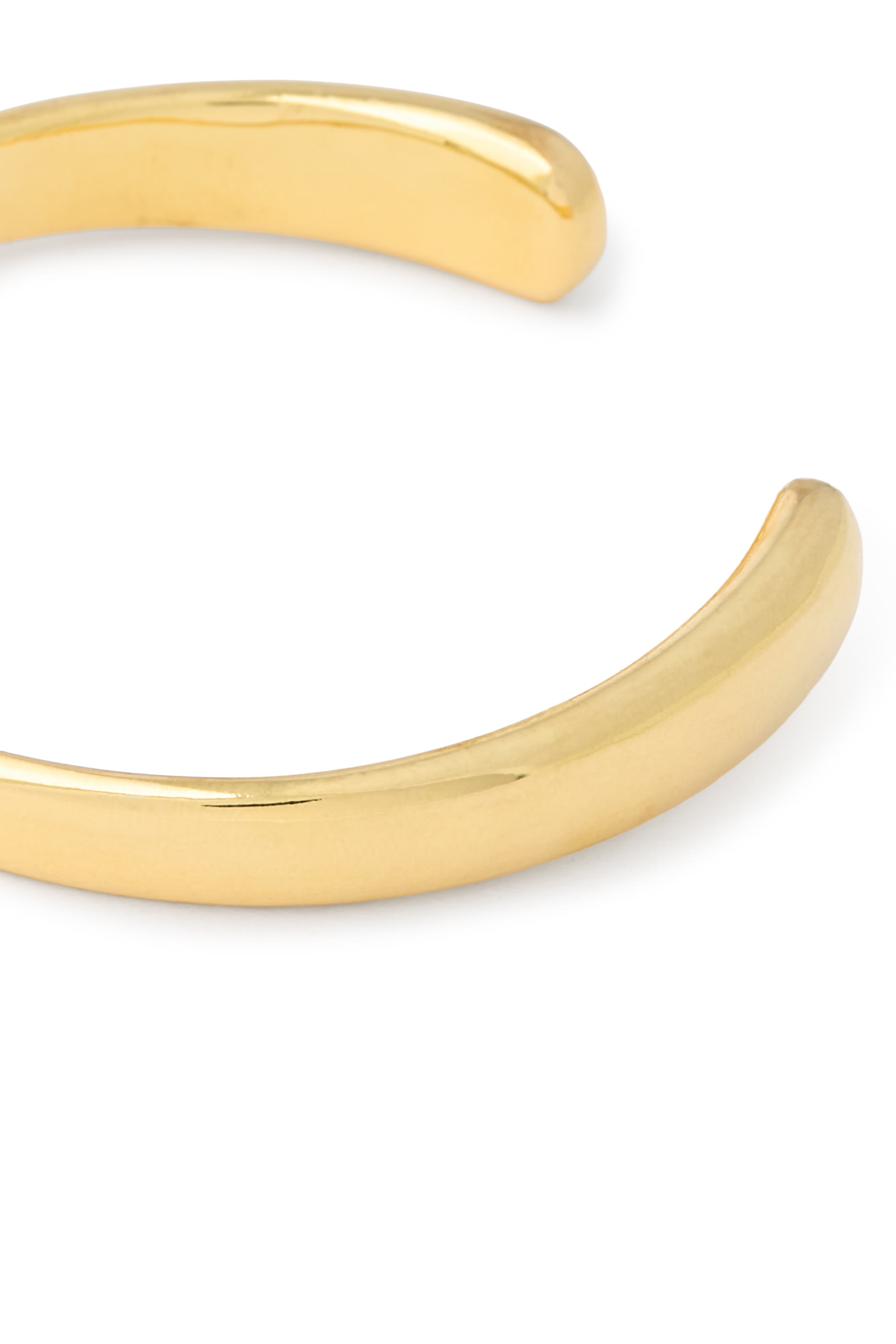 Gina Cuff Bracelet, 14K Gold-Plated Brass