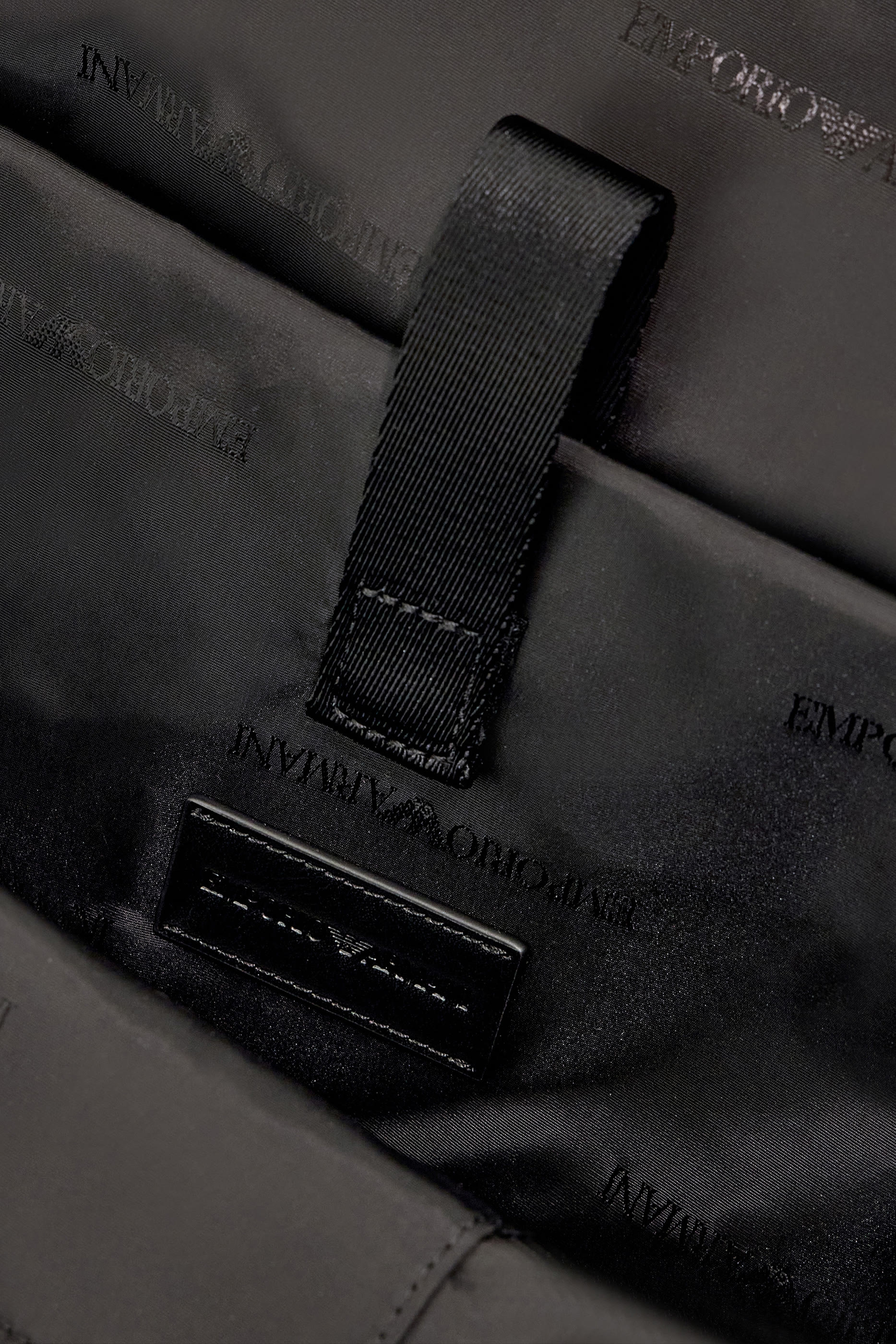 Embossed Flap Pocket Backpack