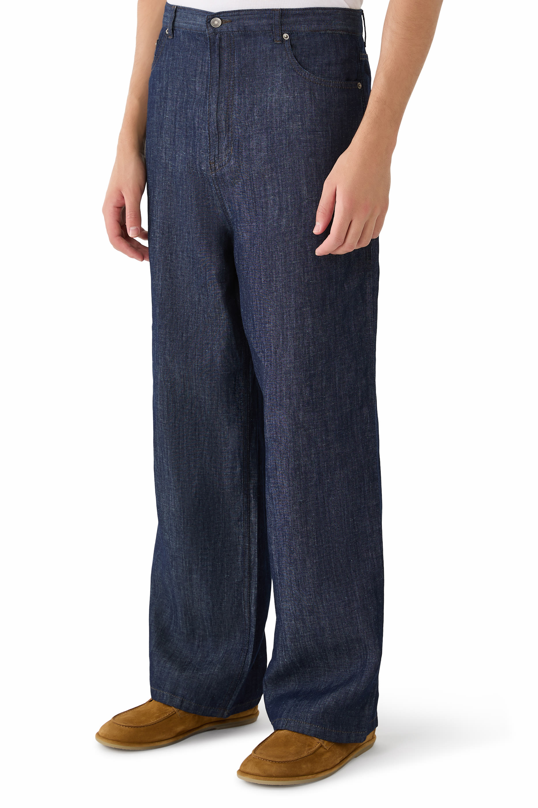 Straight Denim Jeans