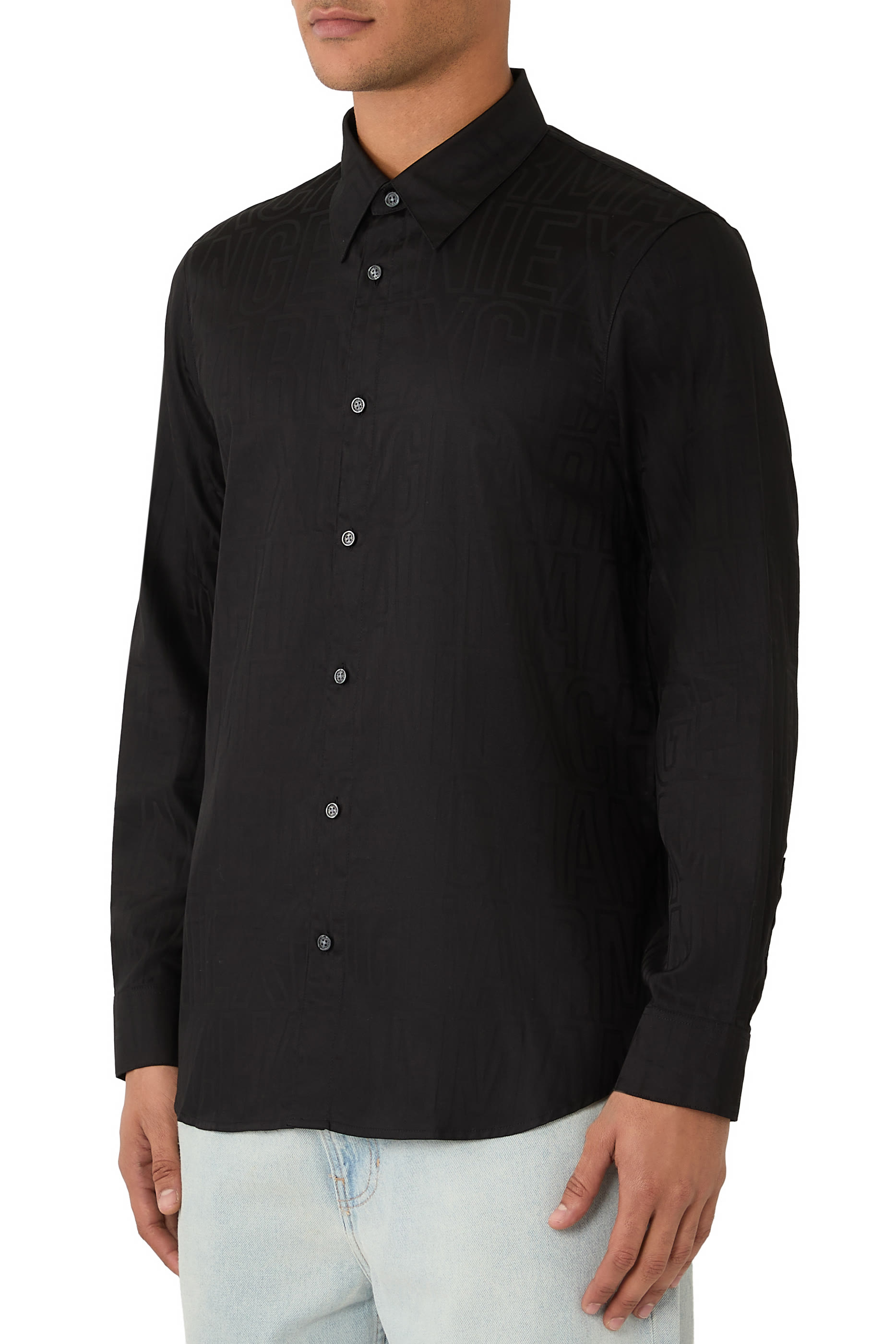 Regular Fit Jacquard Shirt