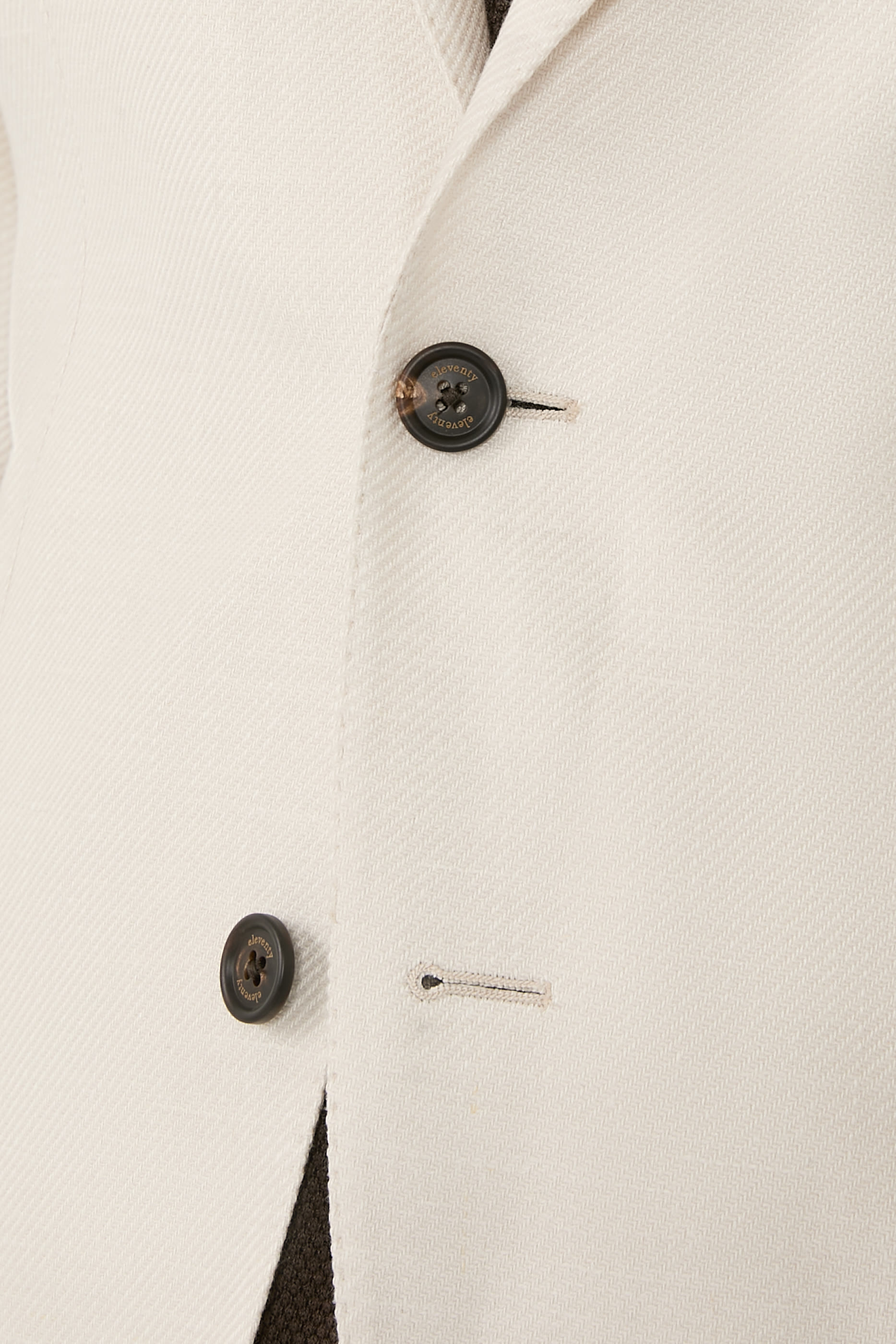 Single-Breasted Silk Jacket