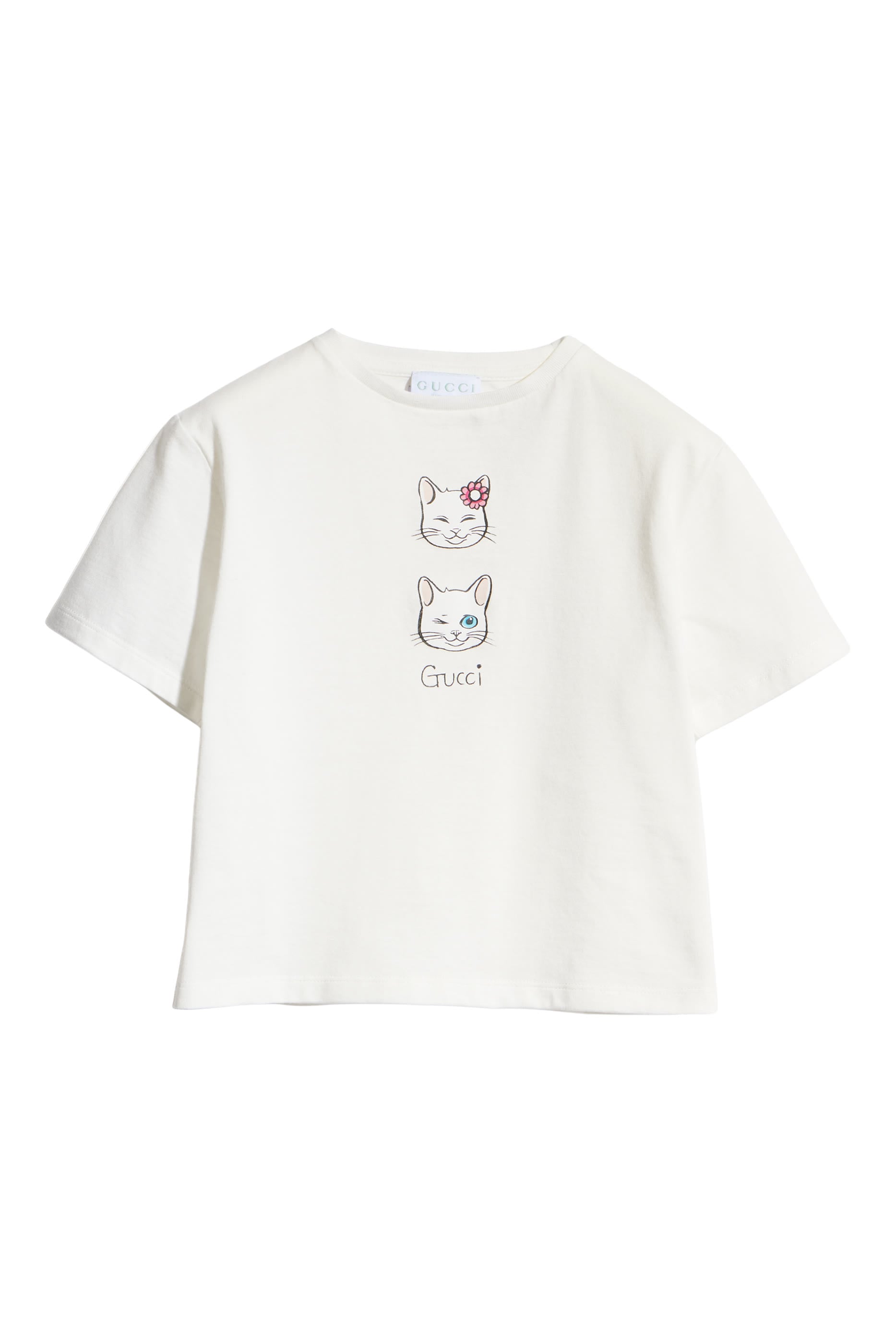 Kids Printed Cotton Jersey T-Shirt