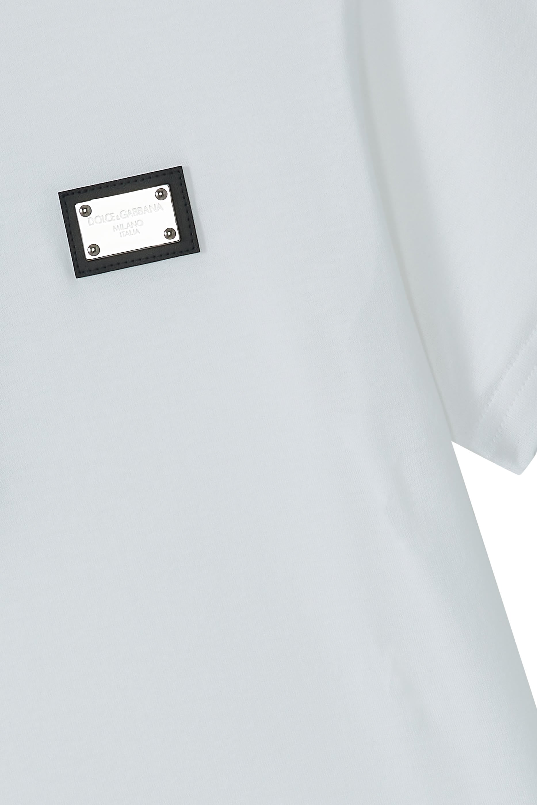 Jersey T-Shirt with Logo Tag