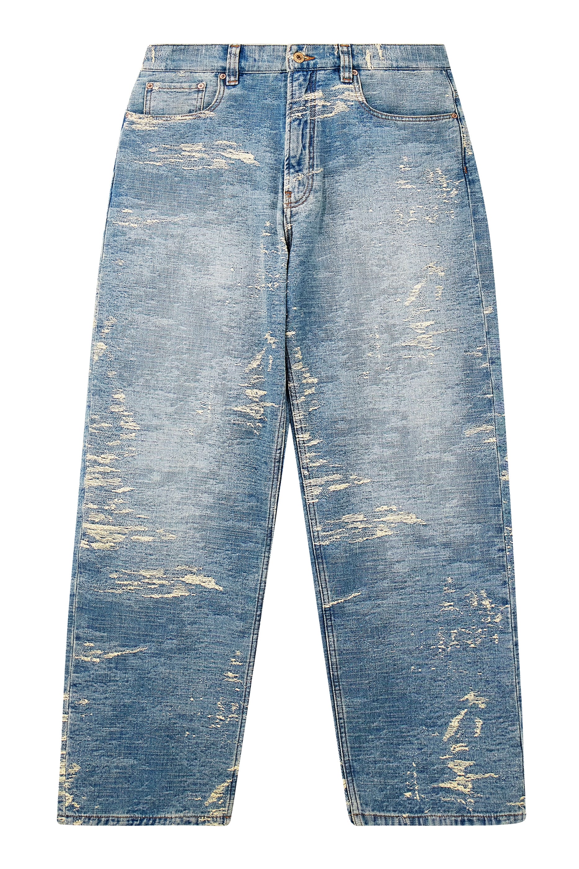 Distressed 5-Pocket Pants