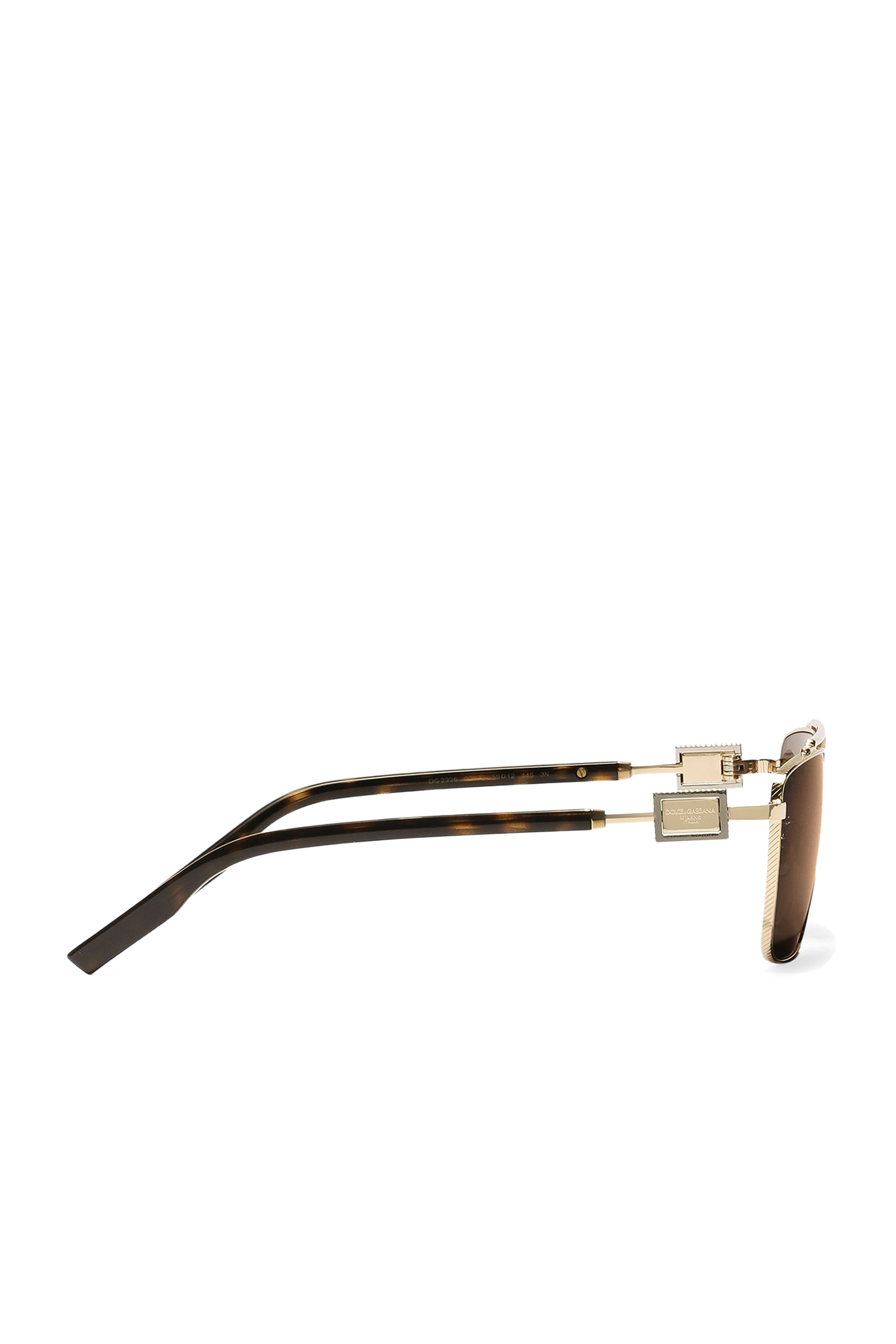 Metal Plaque Sunglasses