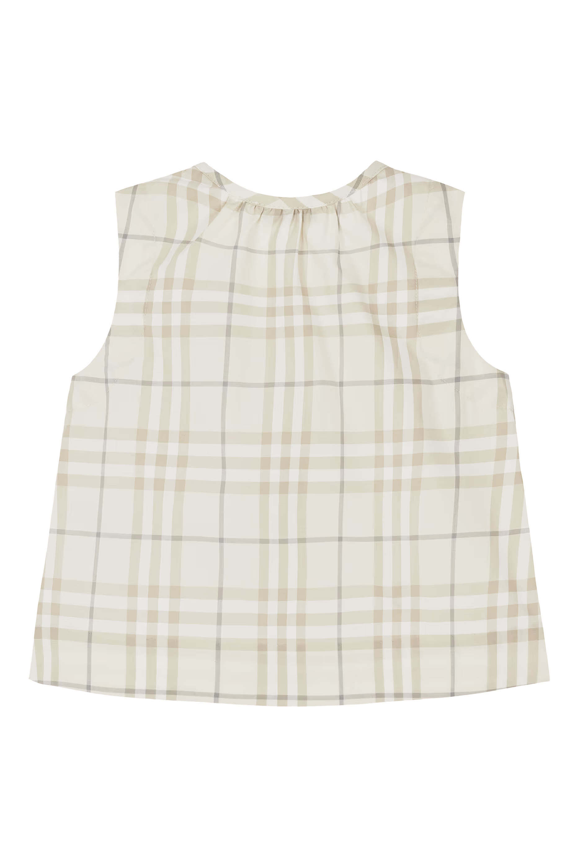 Kids Check Cotton Top