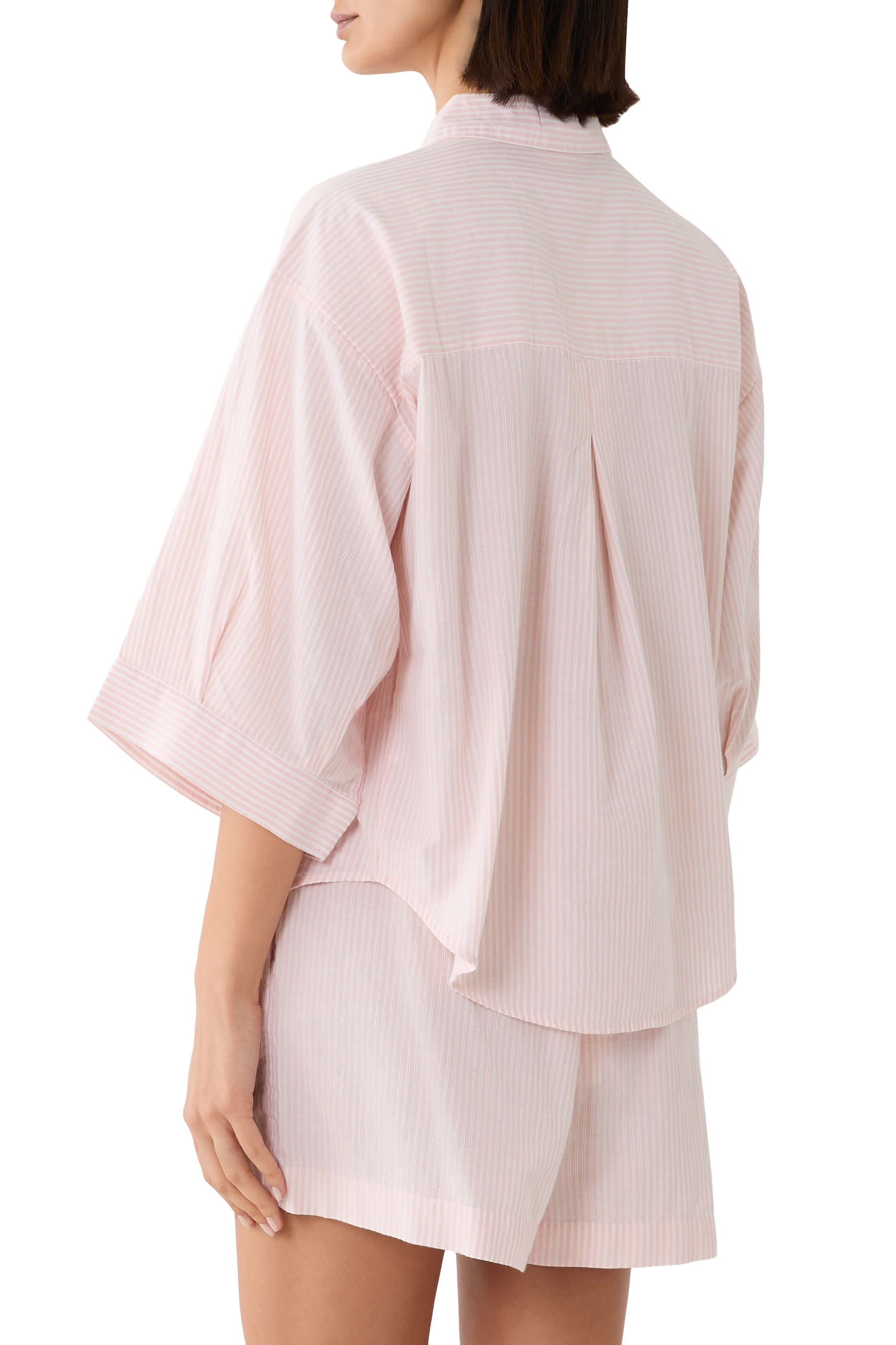 Stripe Shortie Pajama Set