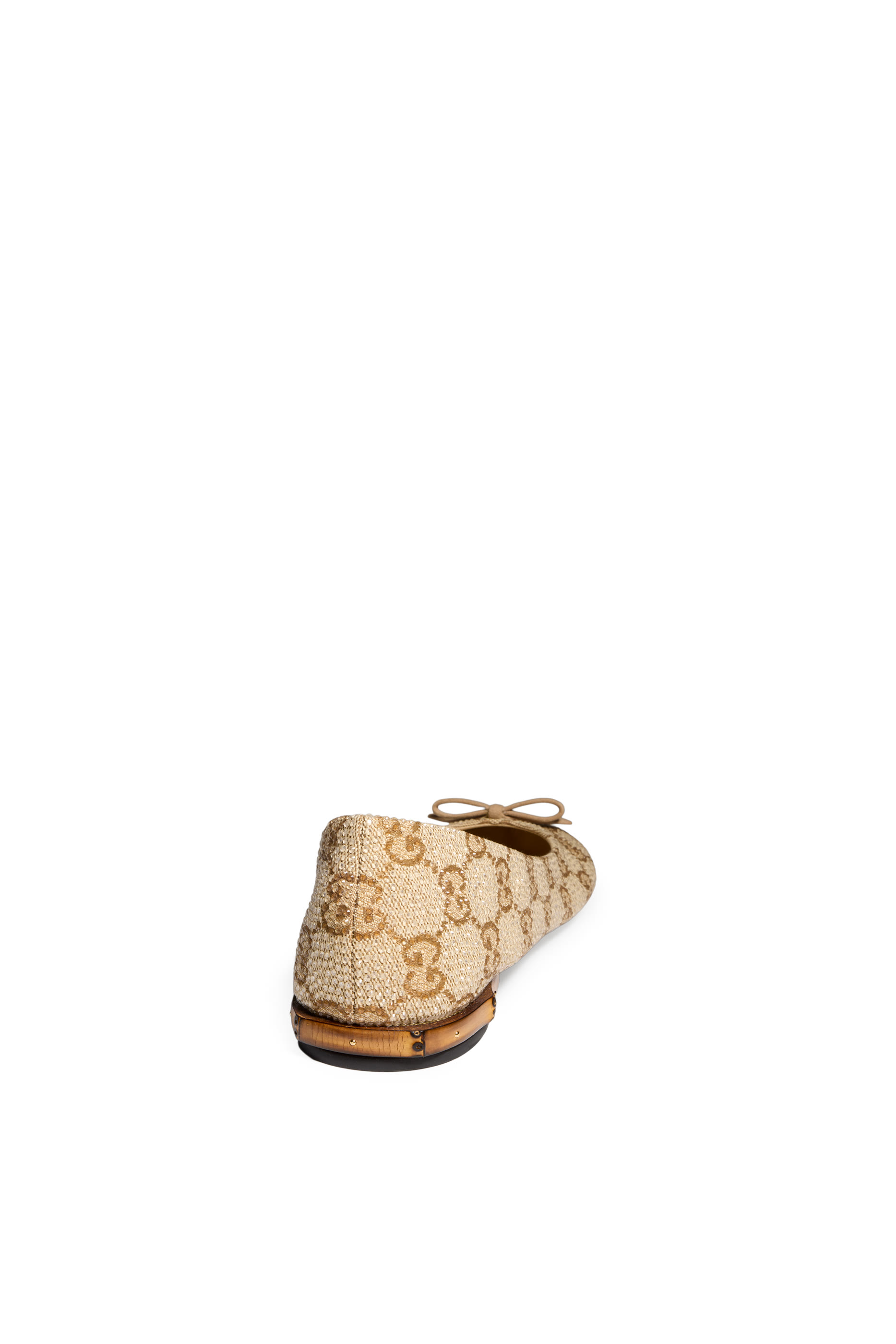 GG Crystal Ballet Flats