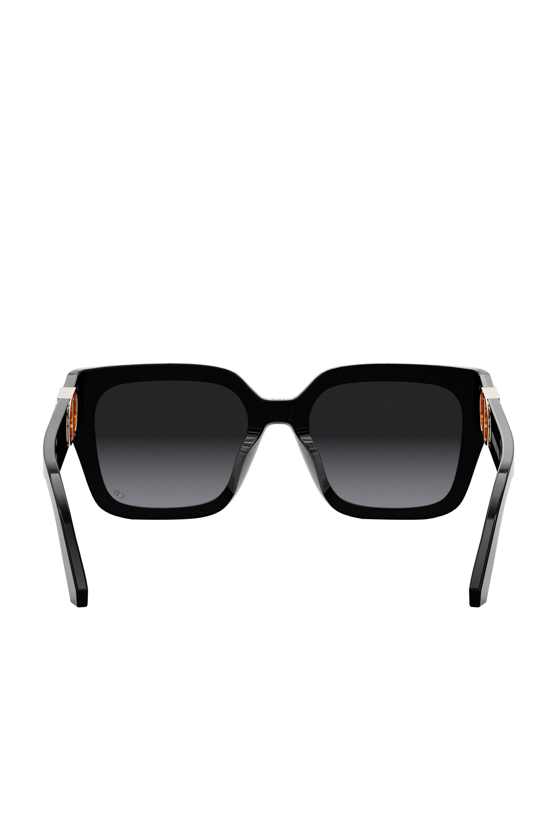 30Montaigne S8U Black Square Sunglasses