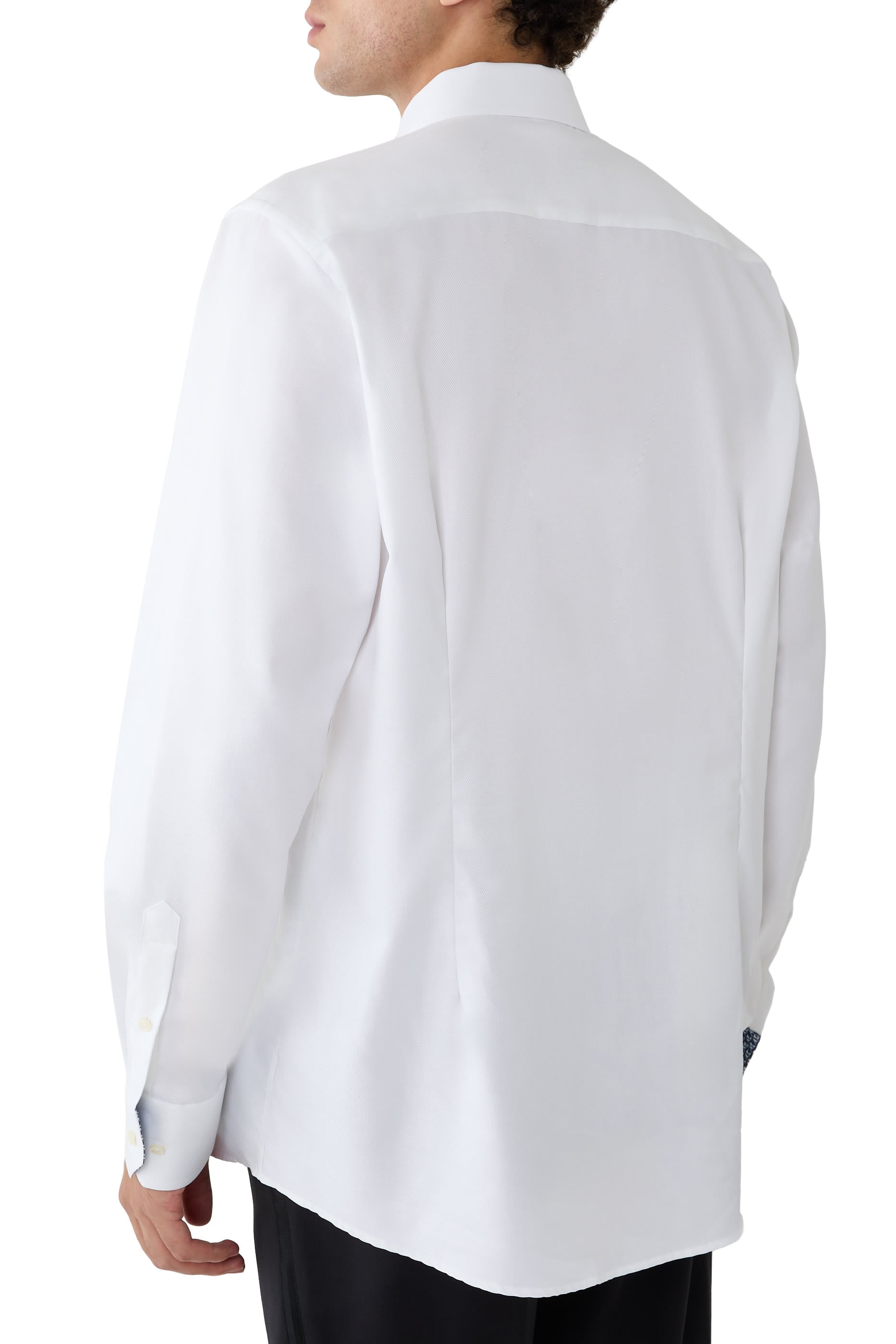 Textured Twill Effect Shirt