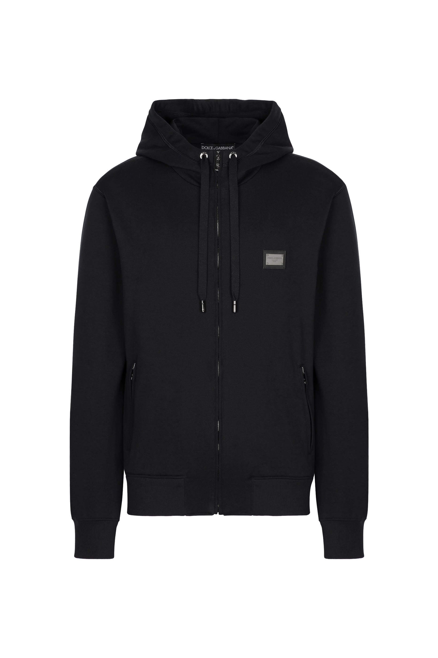 Jersey Zip-Up Hoodie