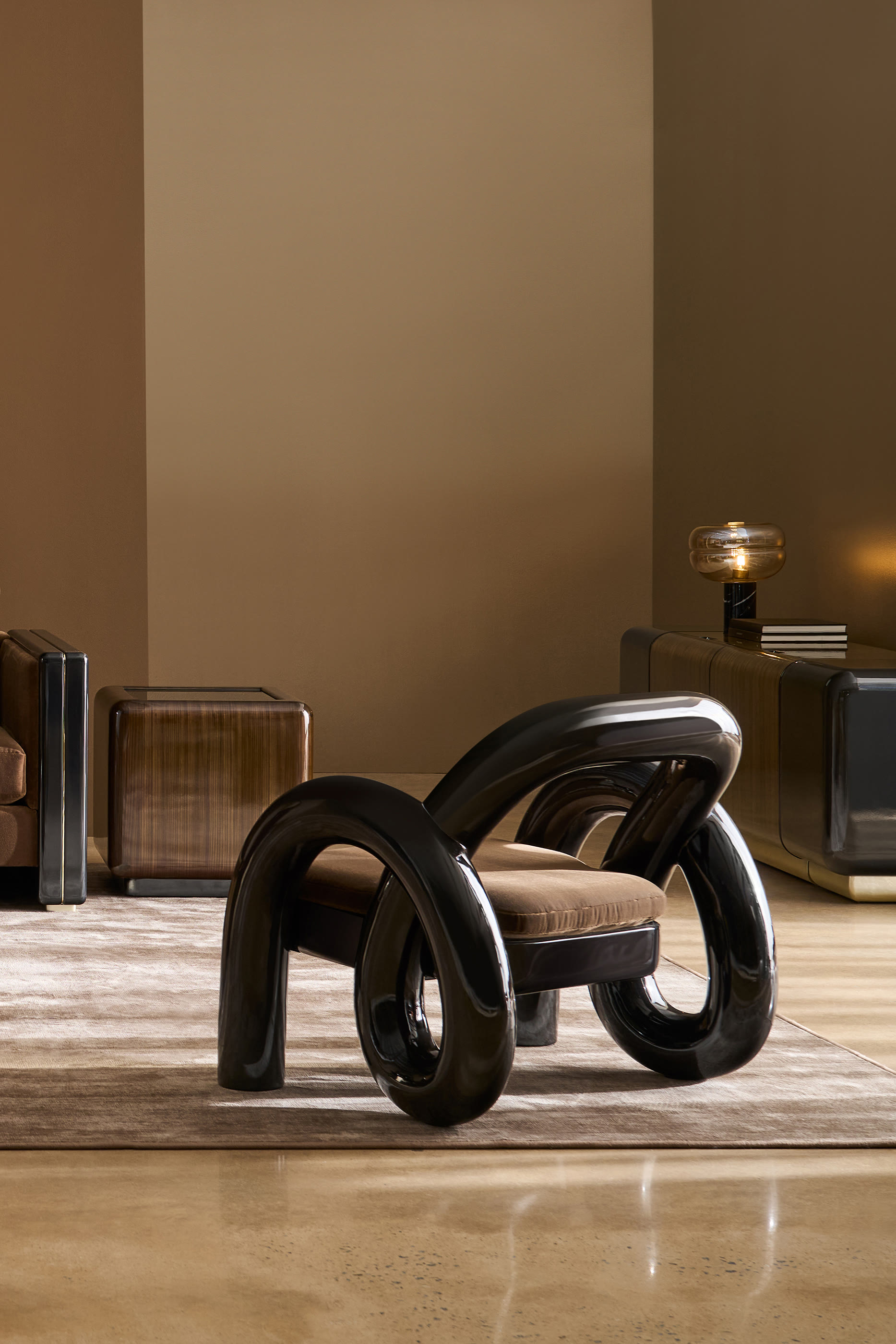 Gel&eacute;e Chocolate Armchair 