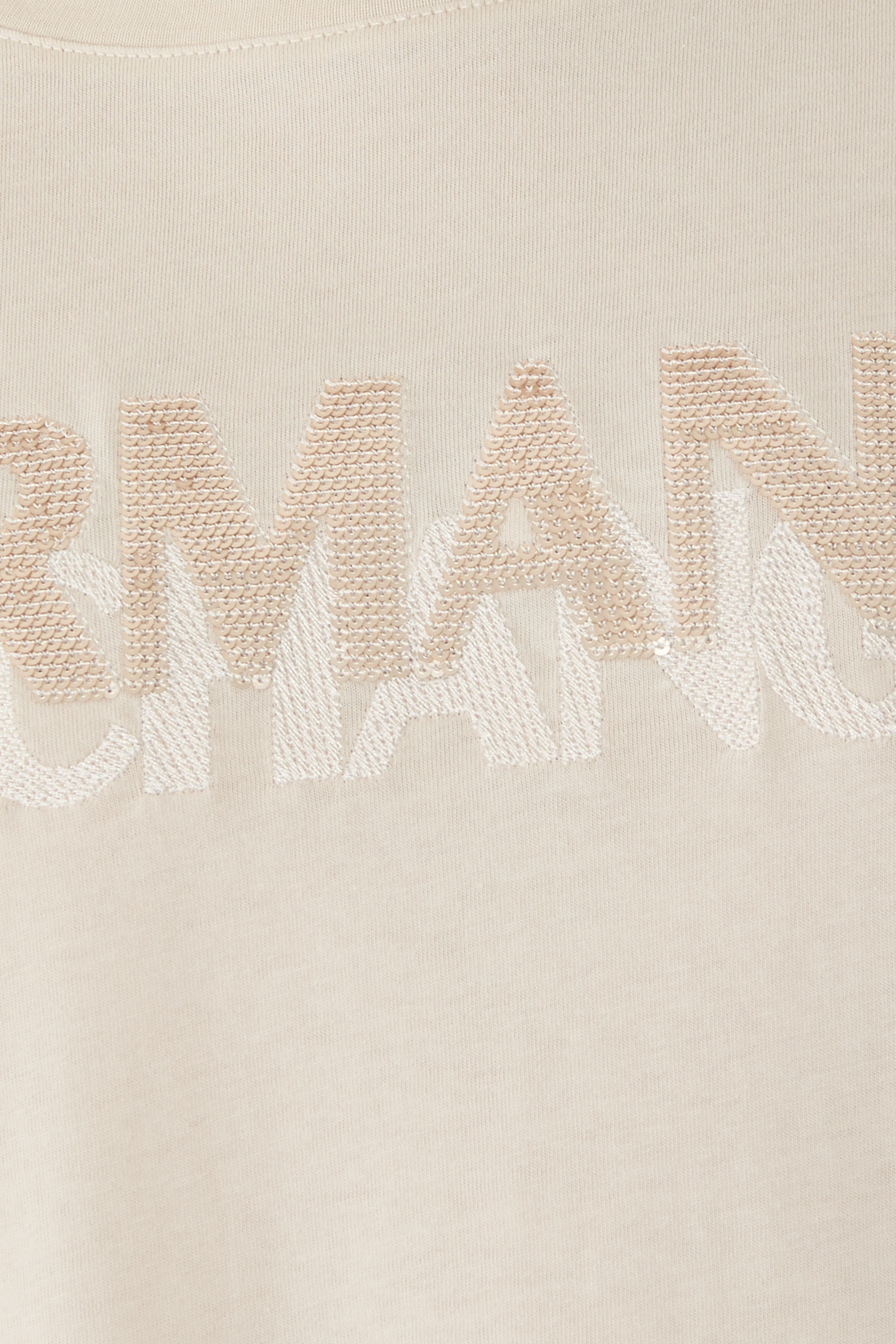 Sequinned Logo T-Shirt