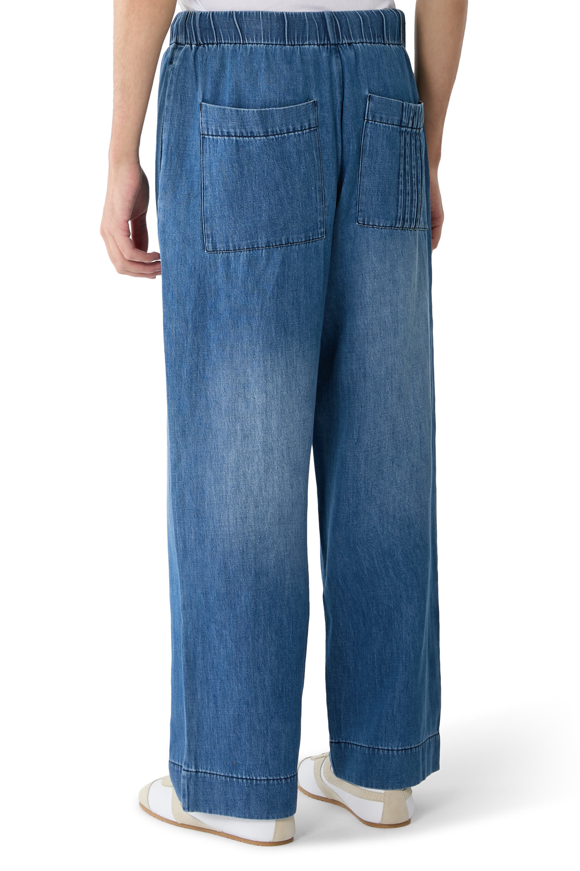 Pintuck Pleat Detailing Trousers