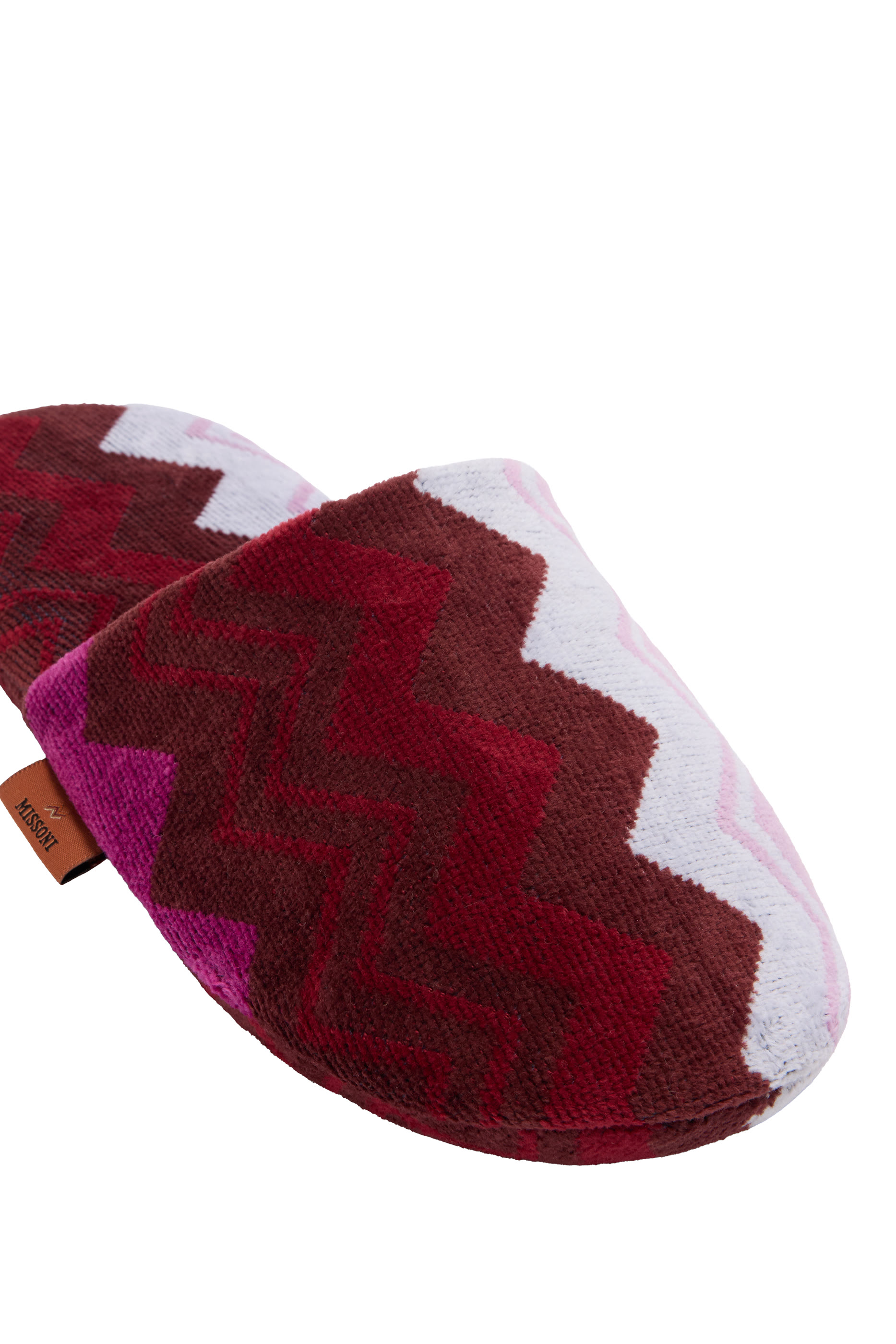 Giacomo Cotton Terry Chevron Slippers
