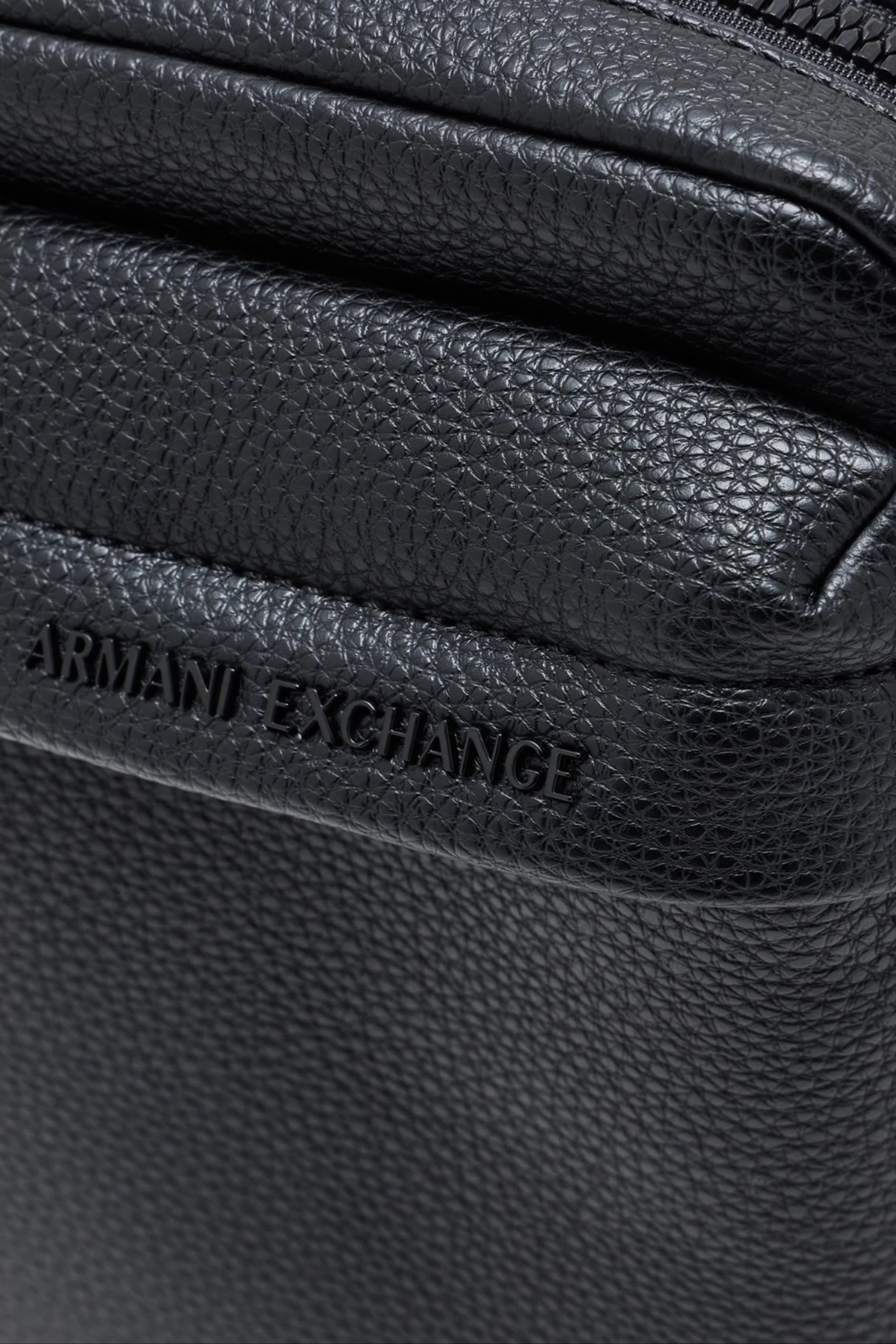 Embossed Logo Textured Crossbody Bag