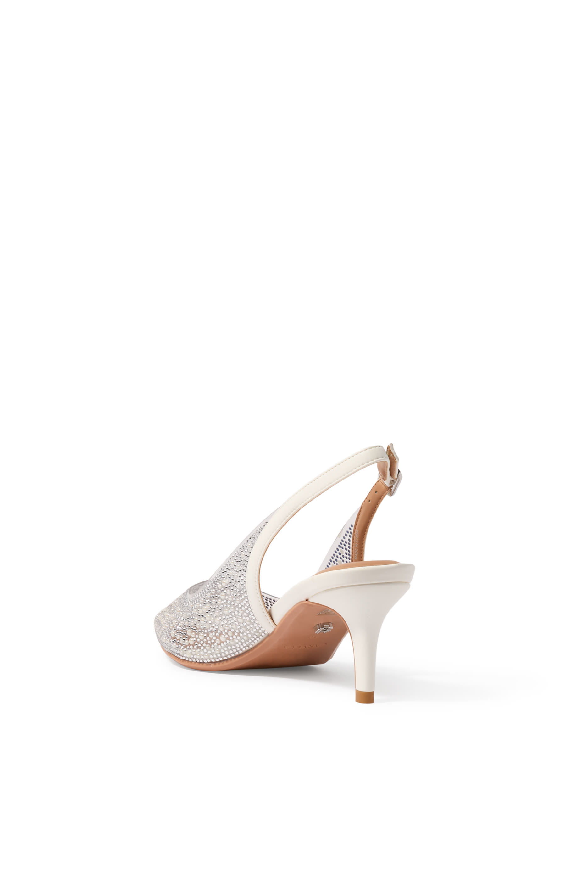 Positano 70 Pearl Slingback Sandals