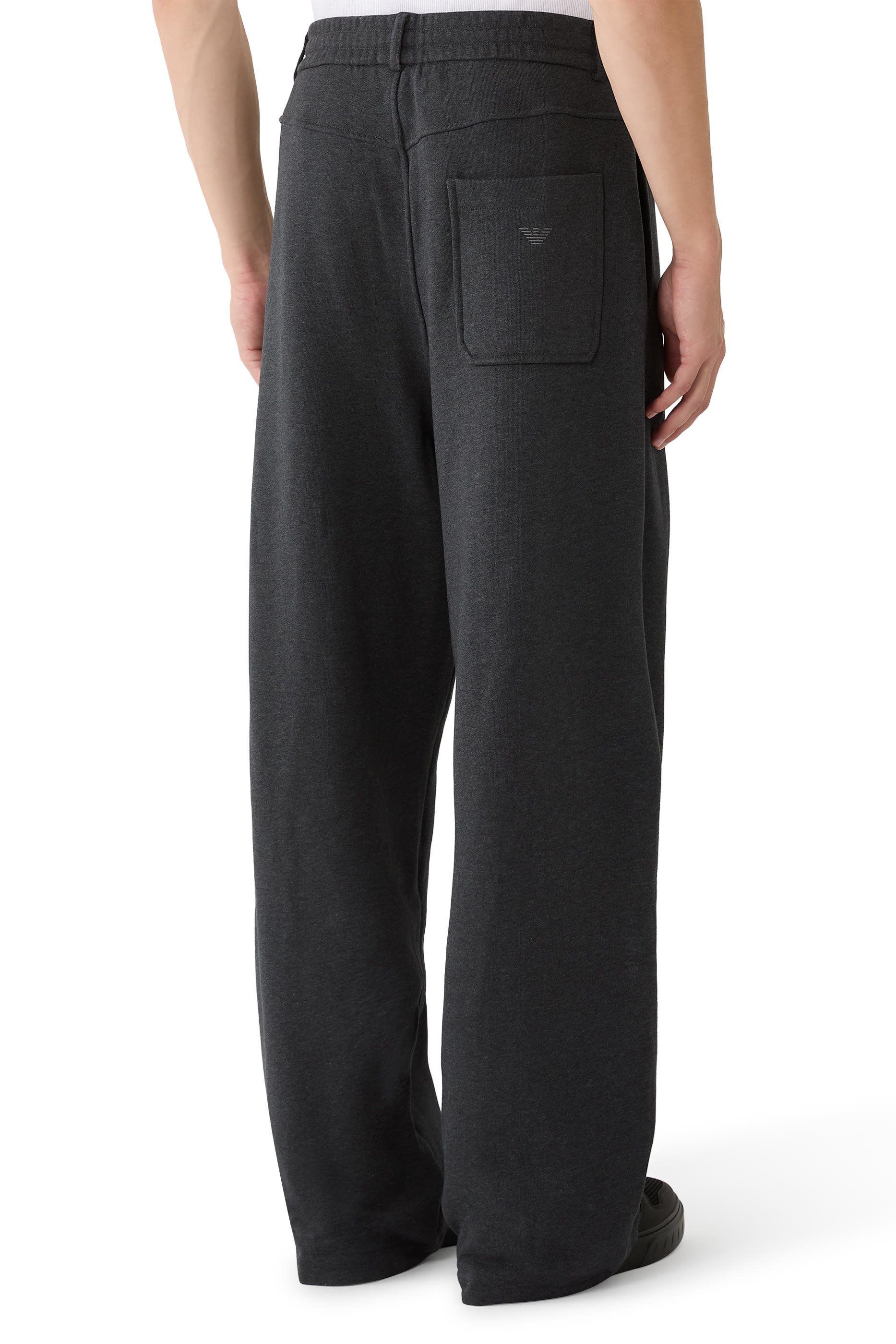 Flat Front Straight-Leg Trousers
