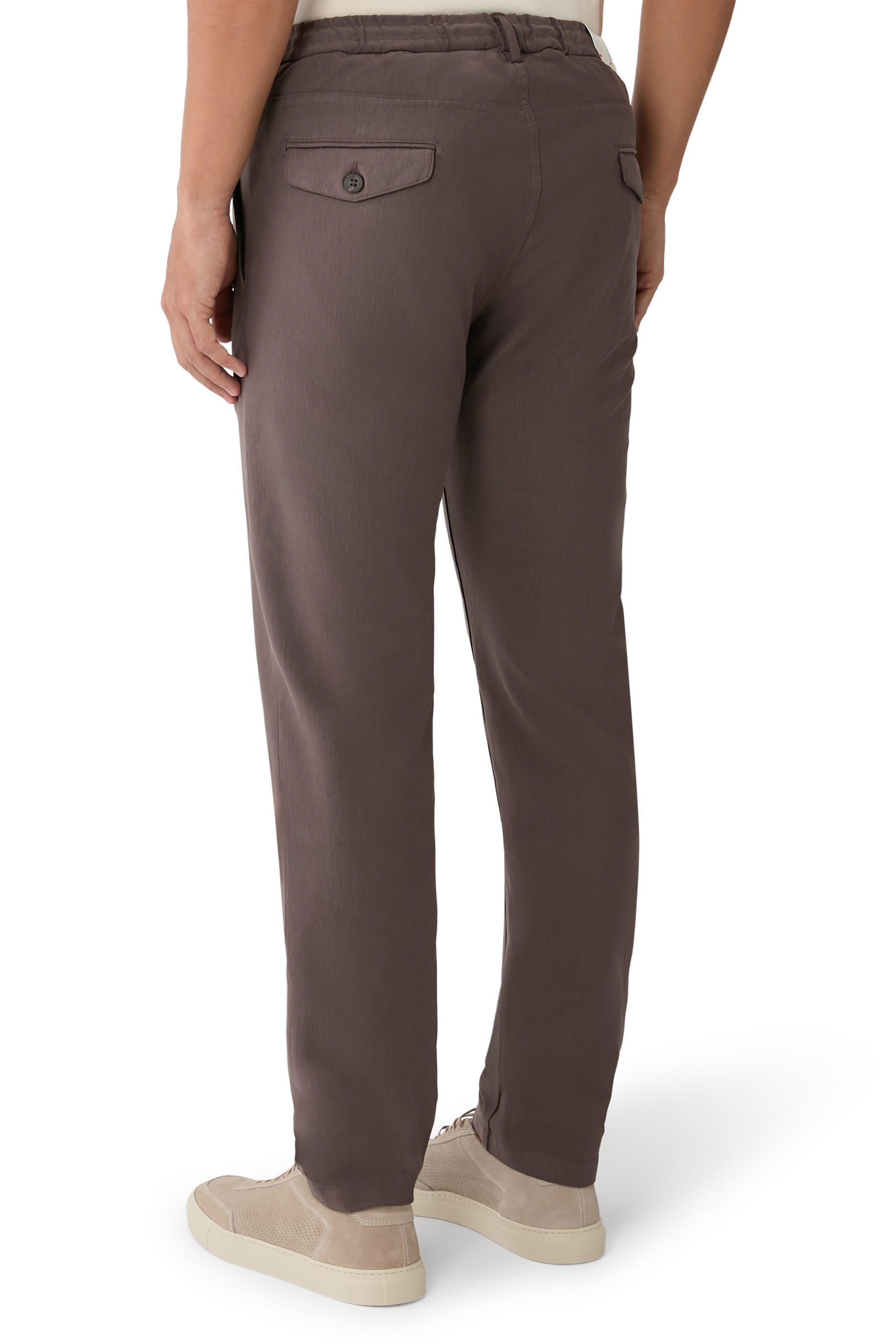 Flat Front Jogger Pants