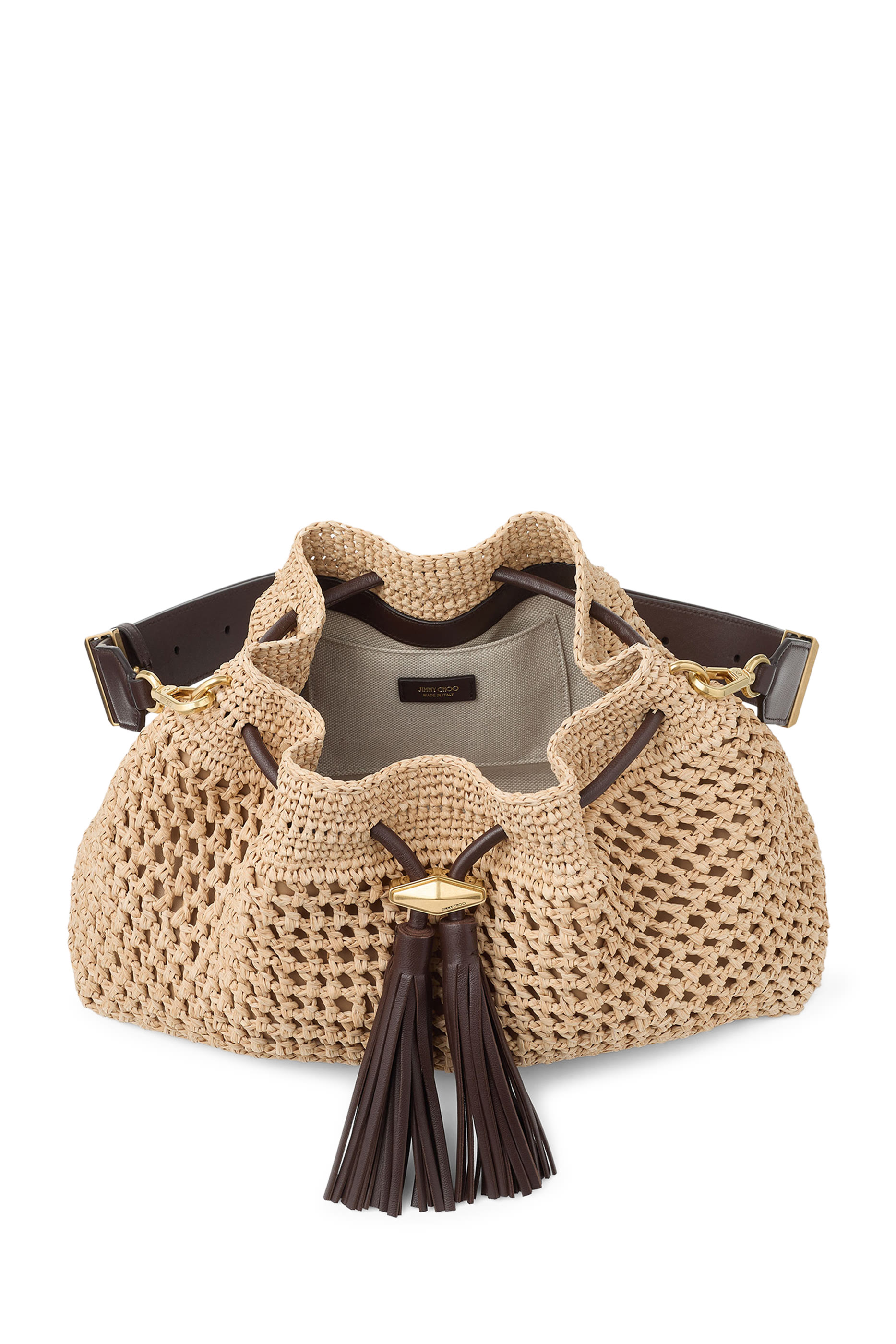 Cinch Crochet Shoulder Bag