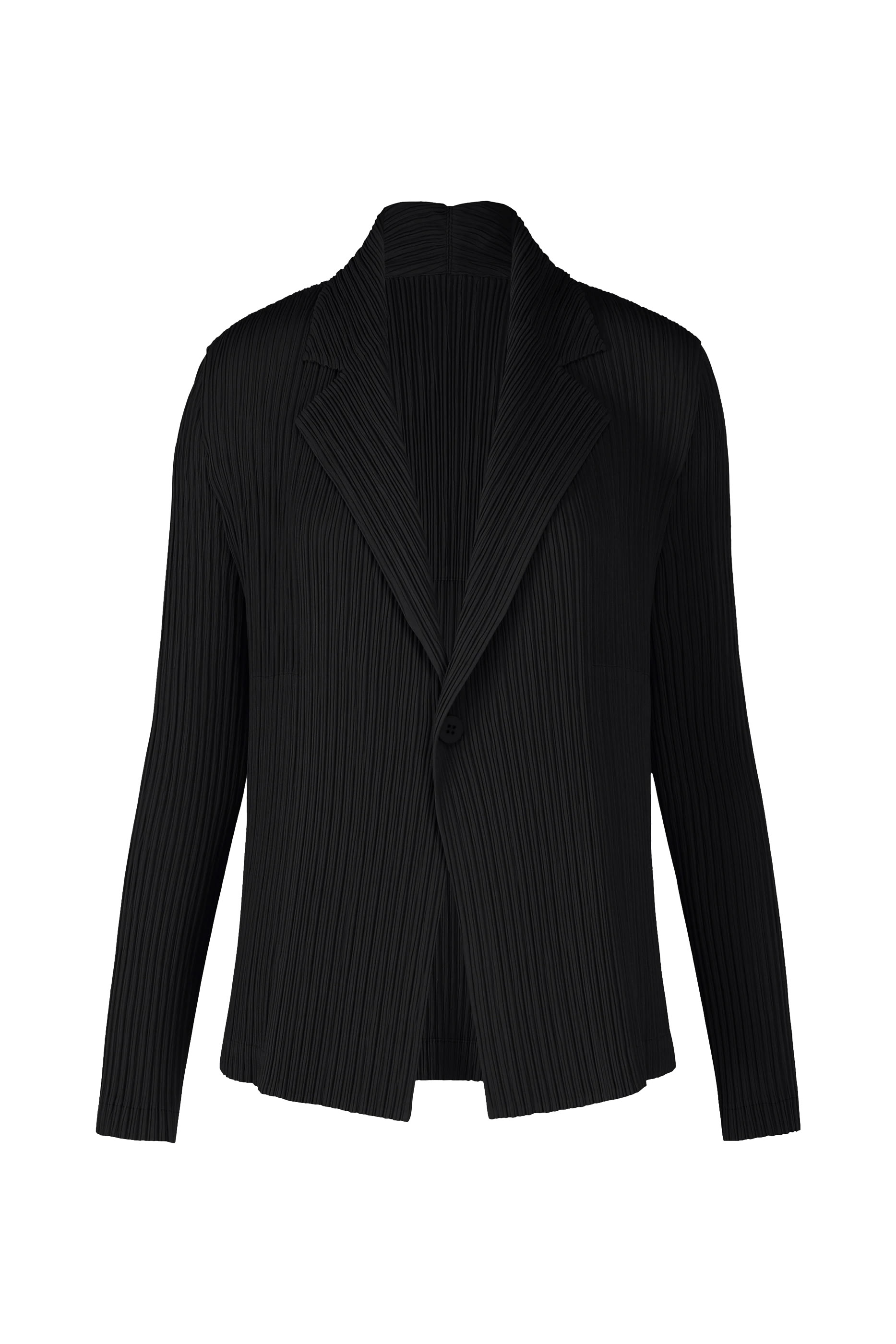 Hatching Pleats Jacket