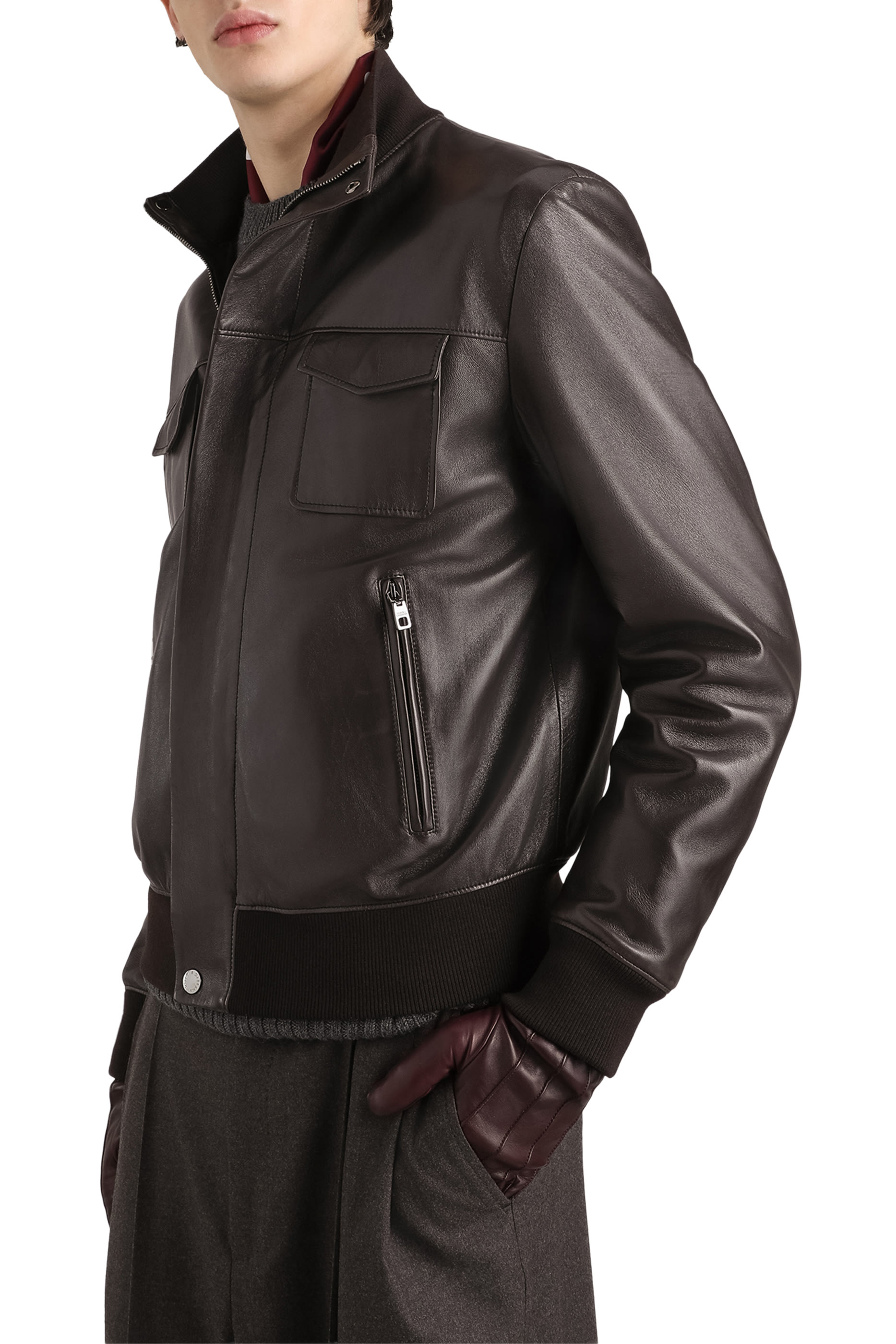 Lambskin Bomber Jacket