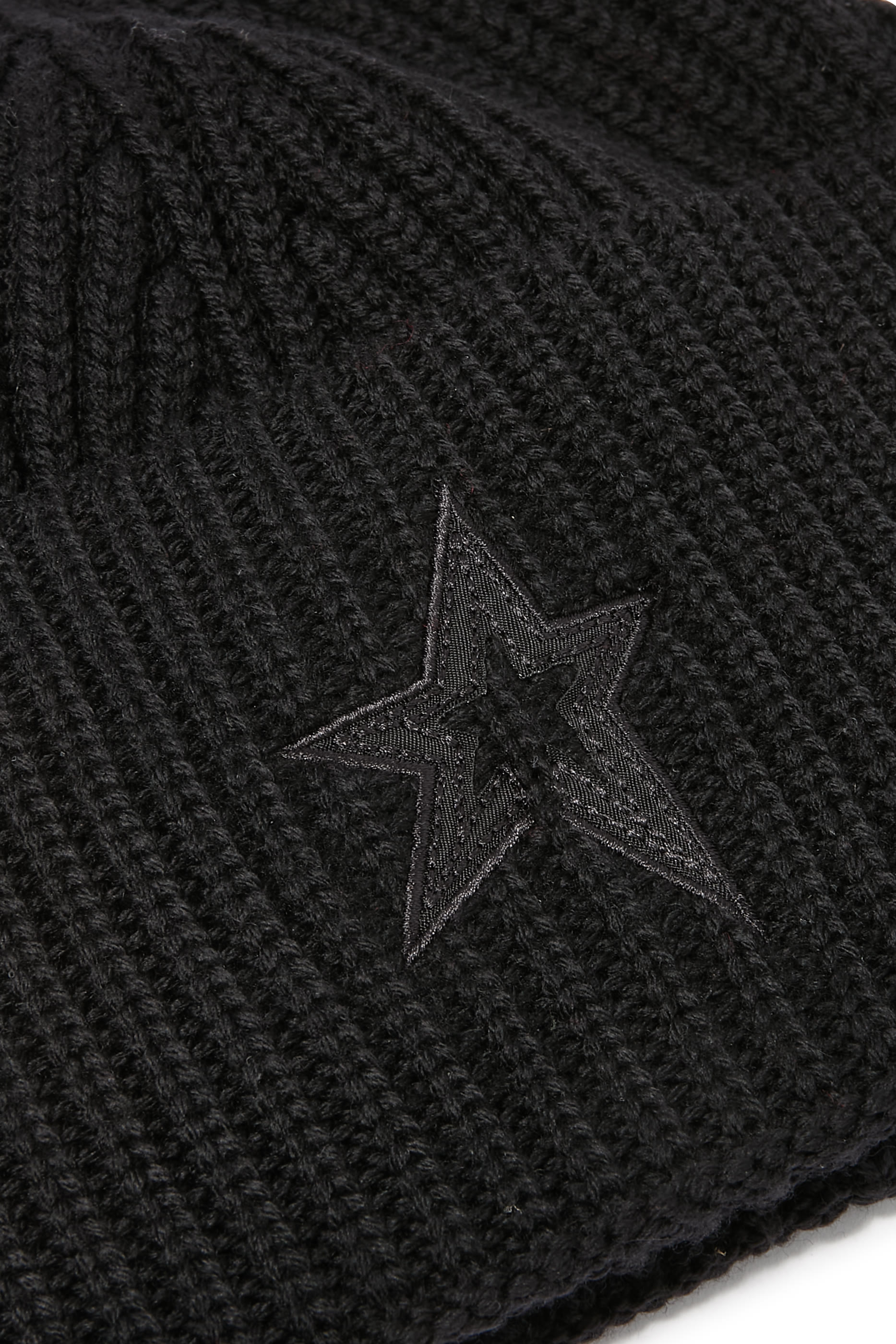 Knitted Star Beanie