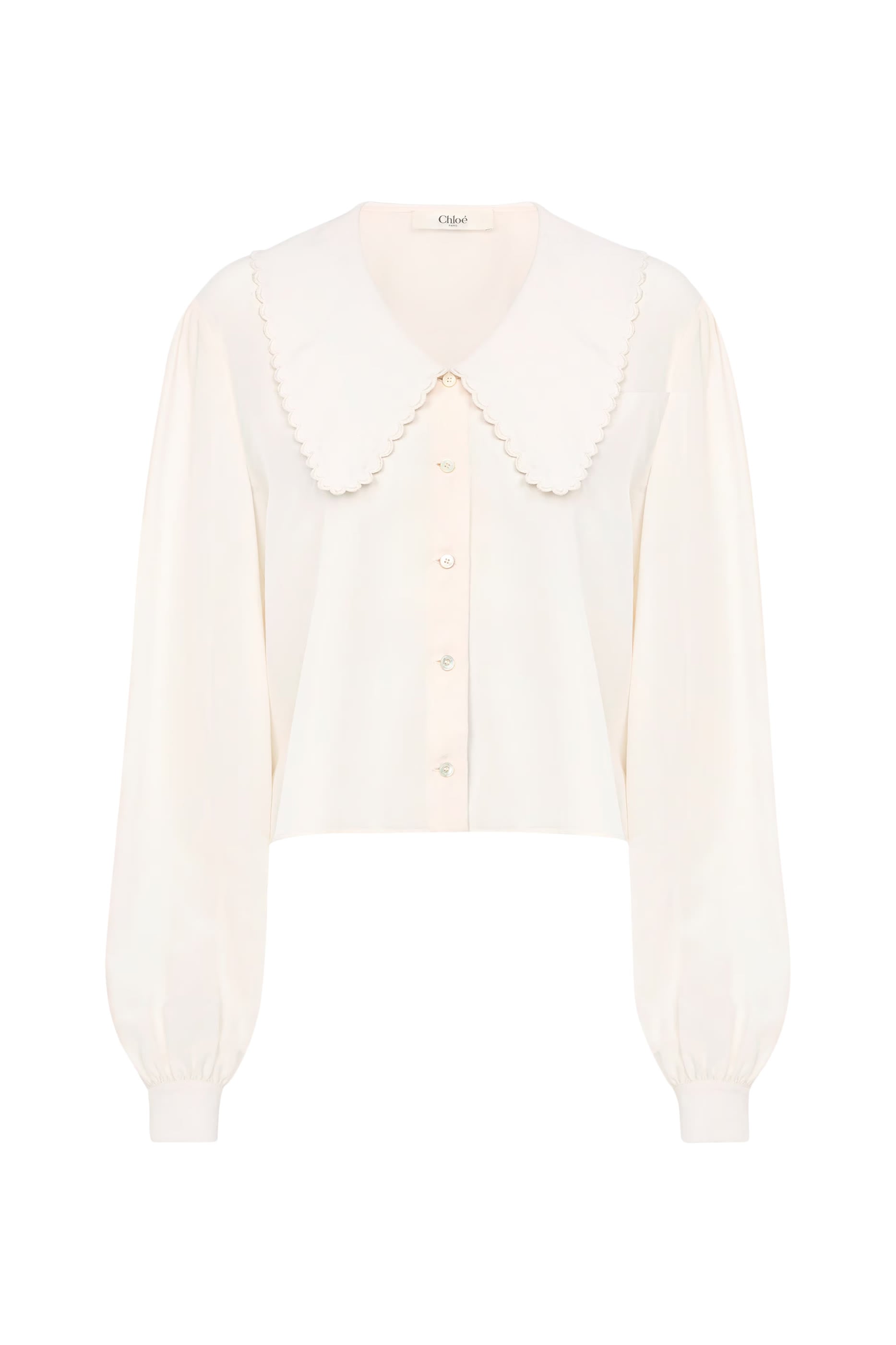 Puff-Sleeve Blouse 