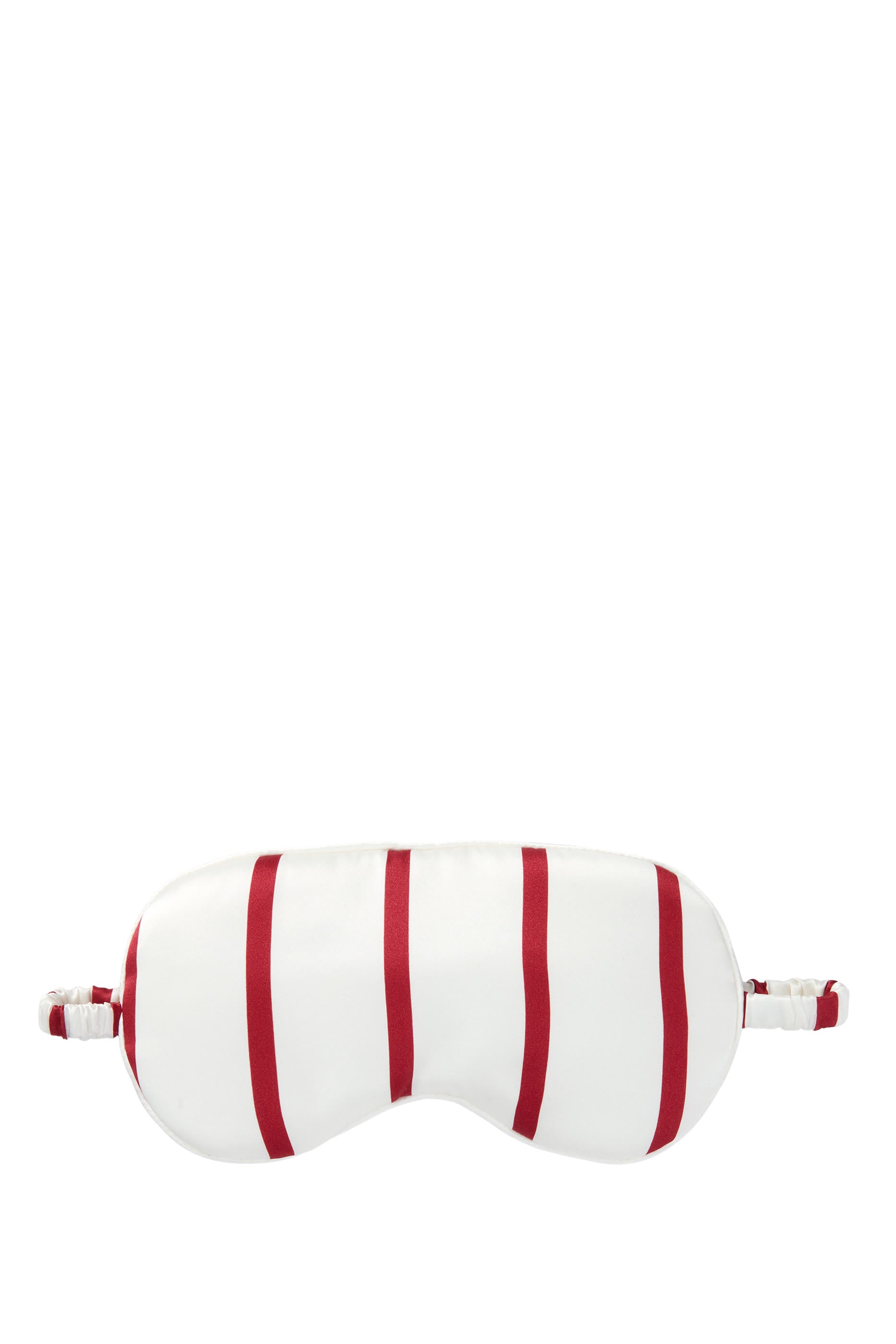 Silk Striped Eye Mask