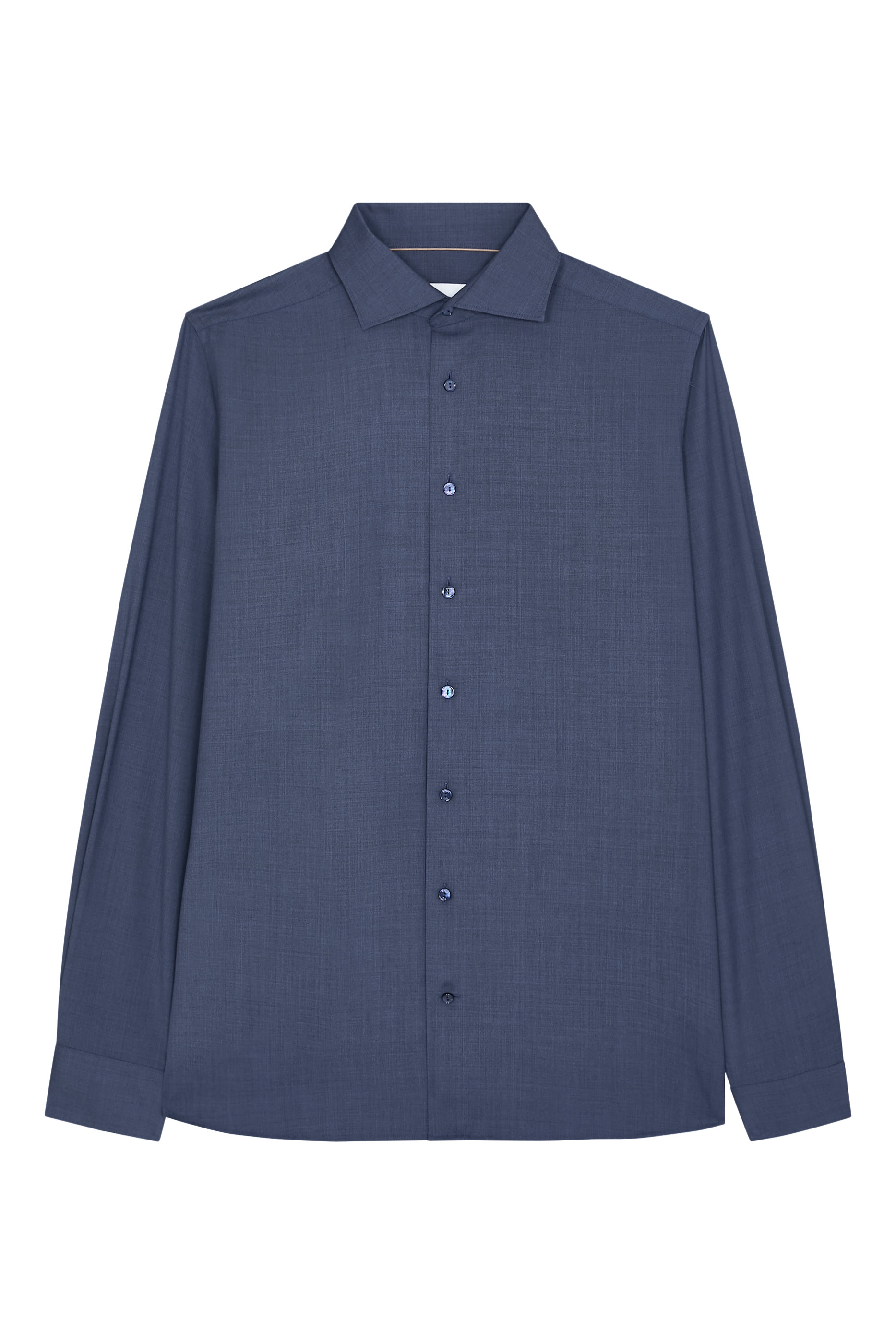 Solid Merino Wool Shirt