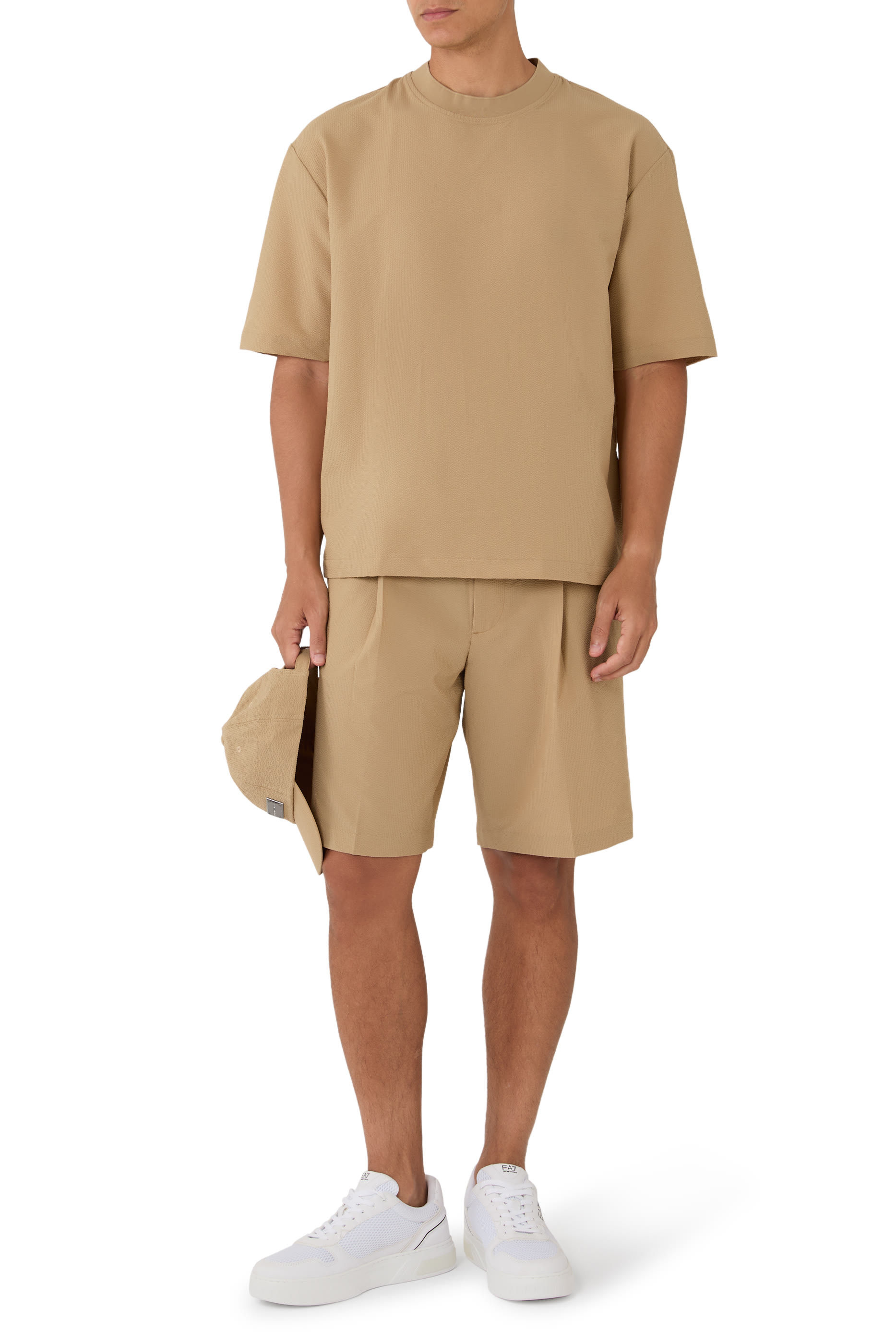 Seersucker T-Shirt