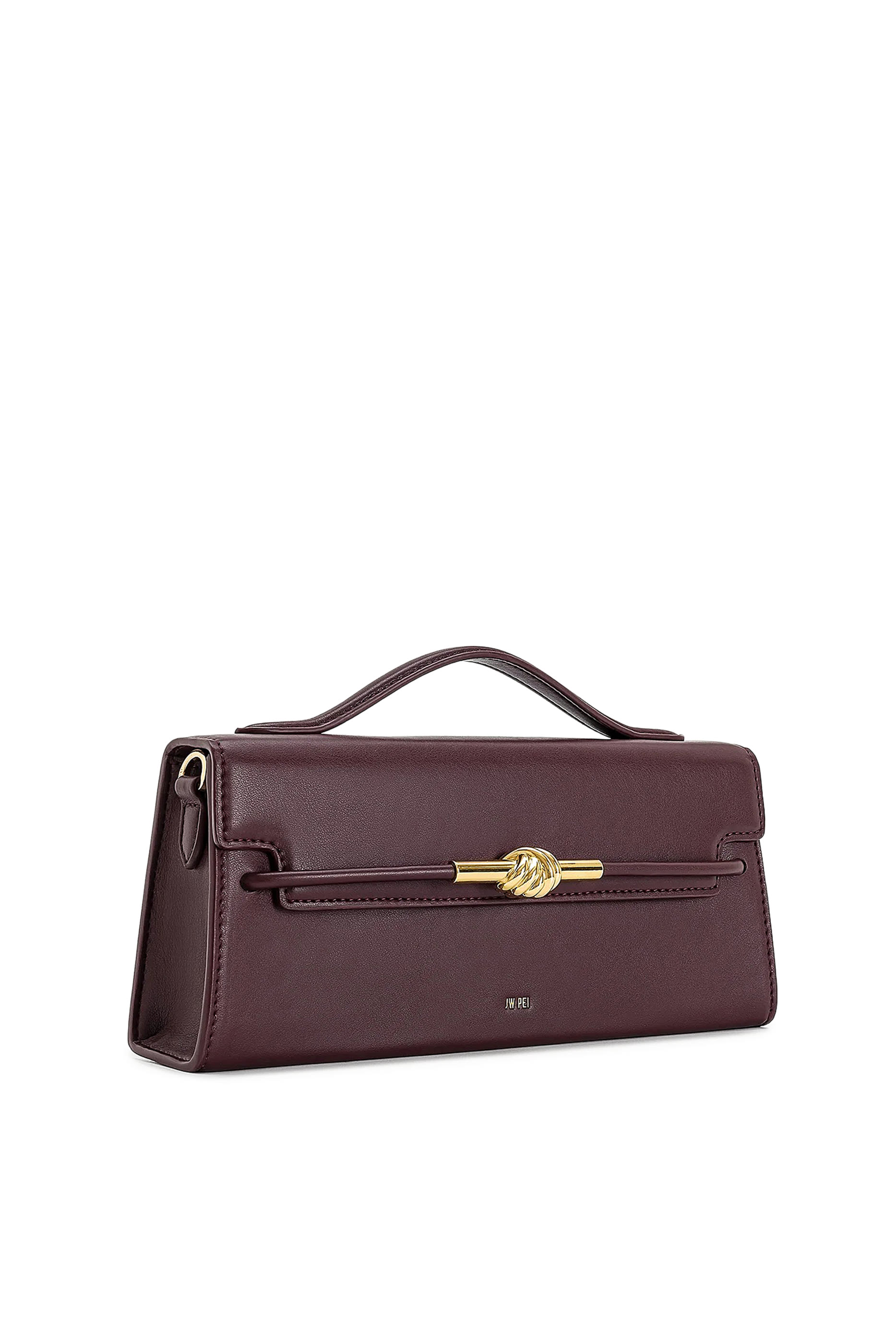 Lena Metal Rope Knot Top Handle Bag