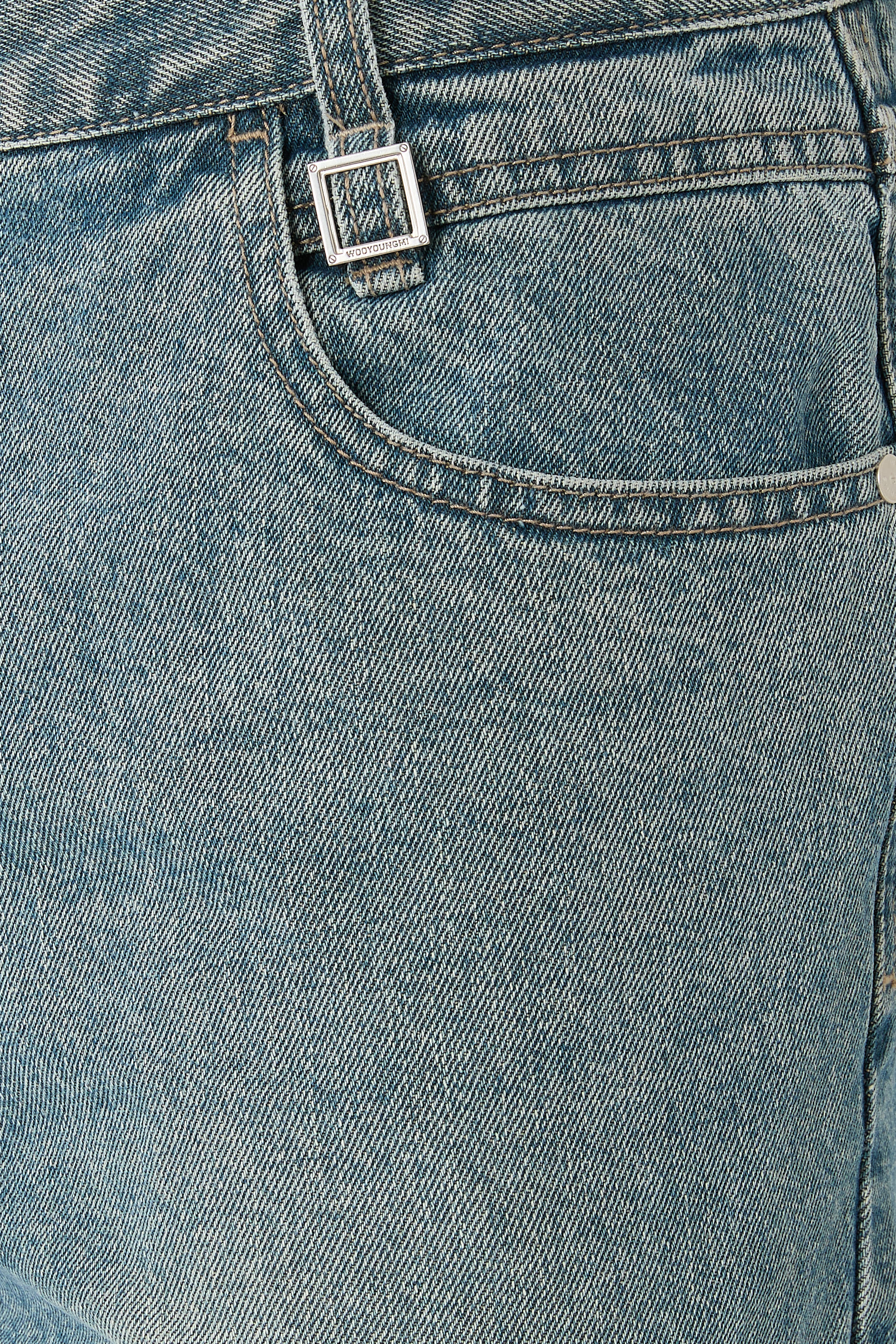 Straight Denim Pants