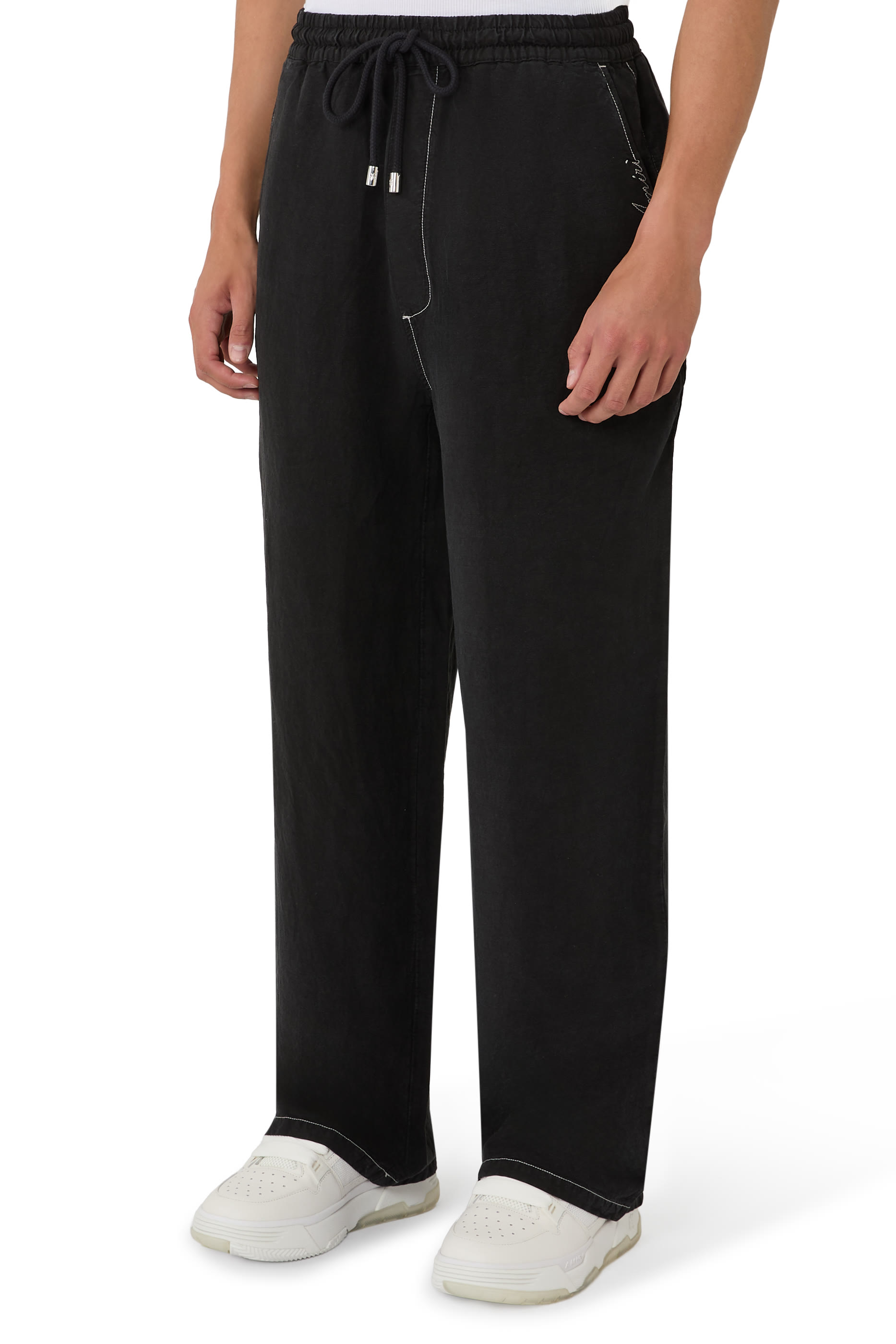 Script Linen GD Casual Pants