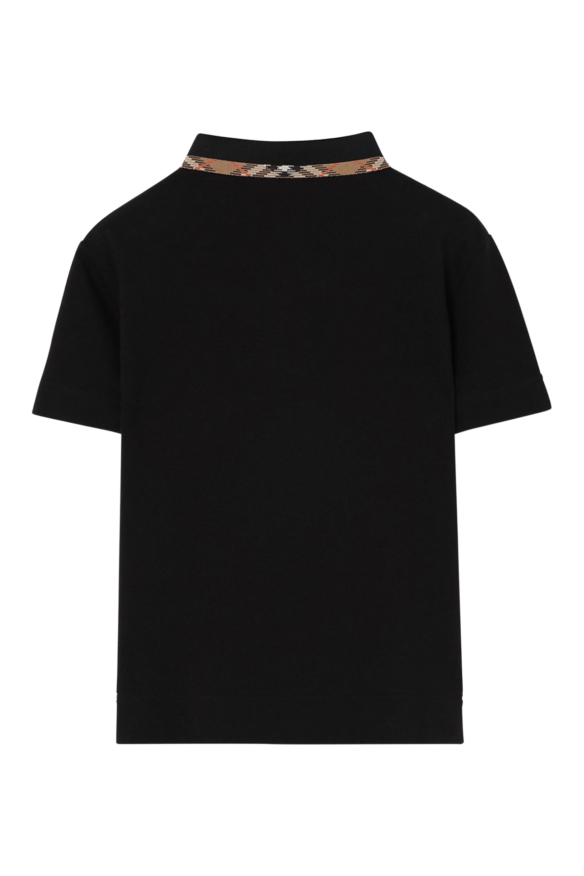 Kids Cotton Piqué Polo Shirt 