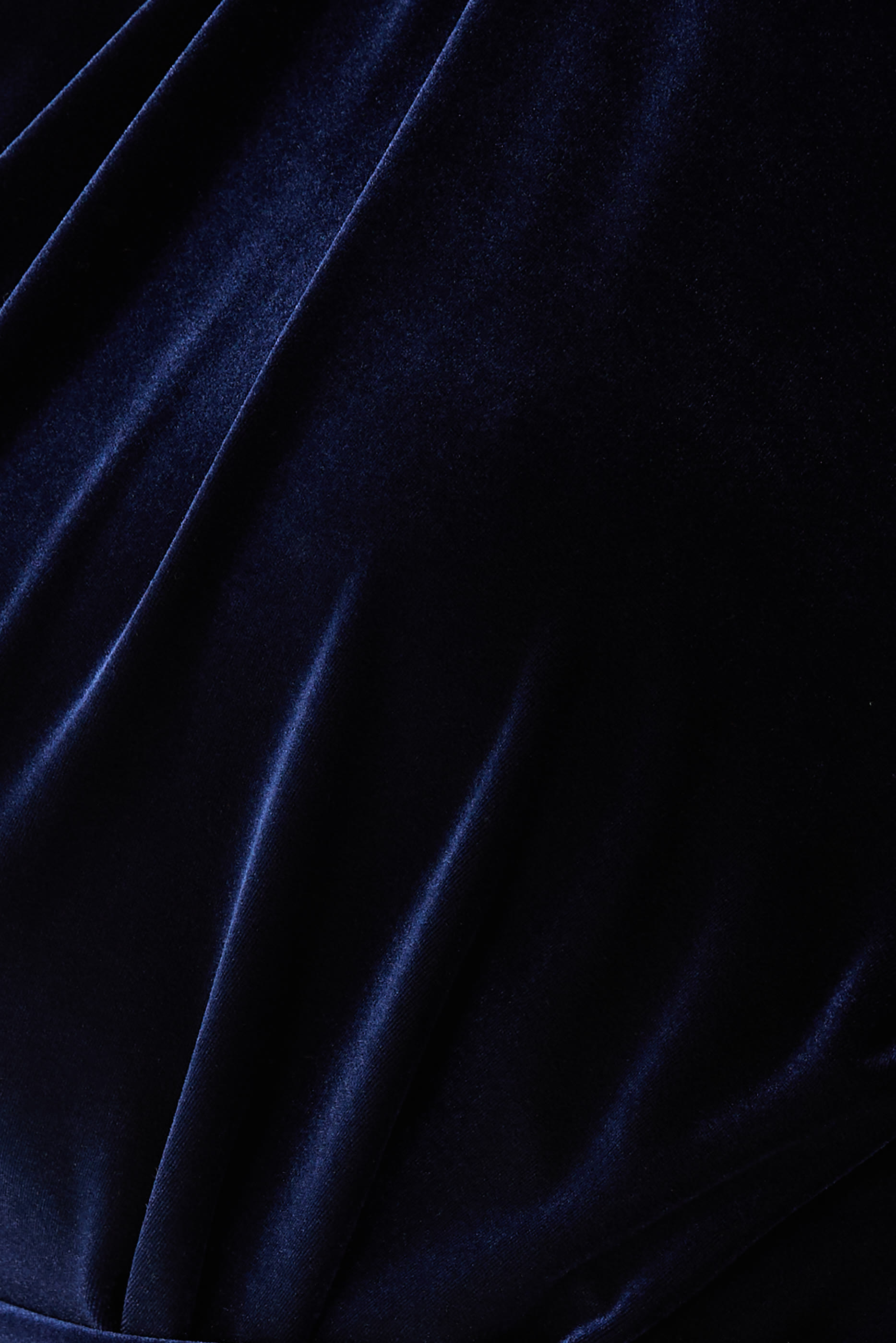 Long Sleeve Velvet Gown
