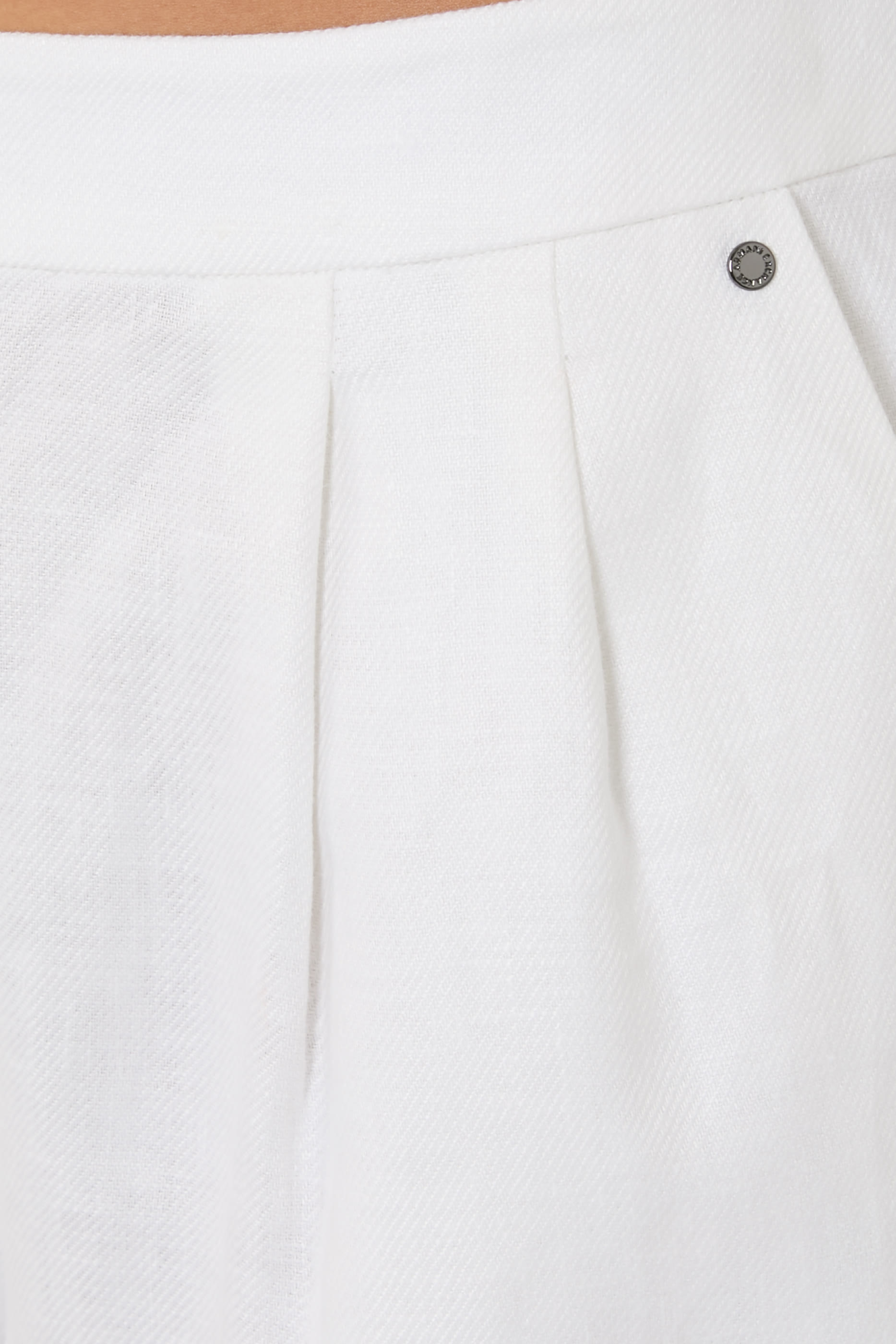 Linen Poplin Casual Trouser