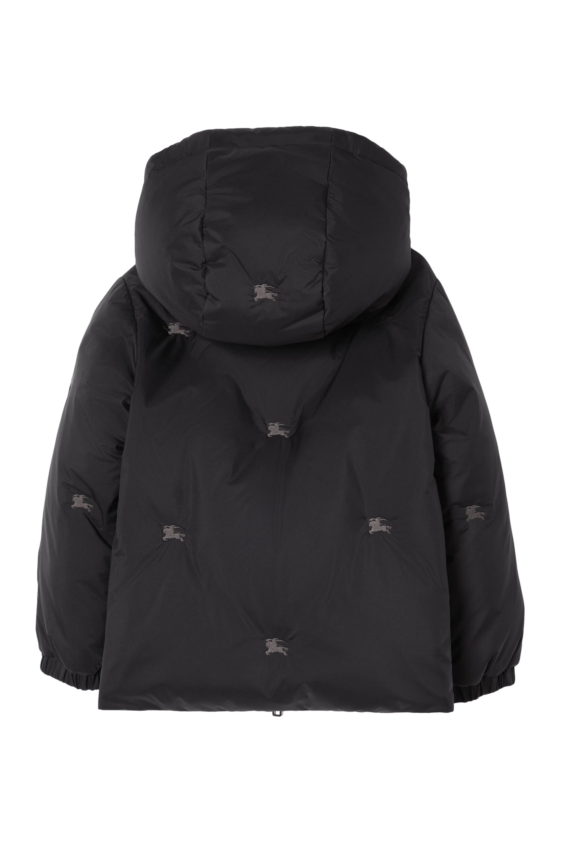 Kids Reversible Check Puffer Jacket