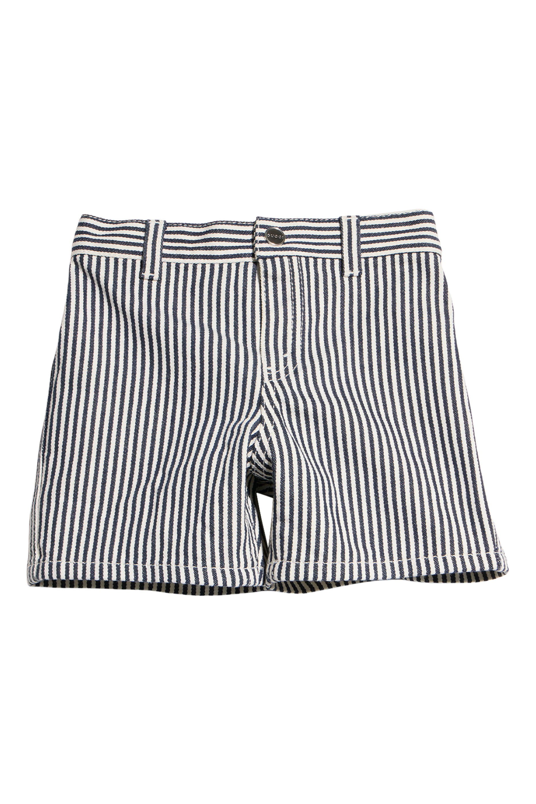Kids  Striped Denim Shorts