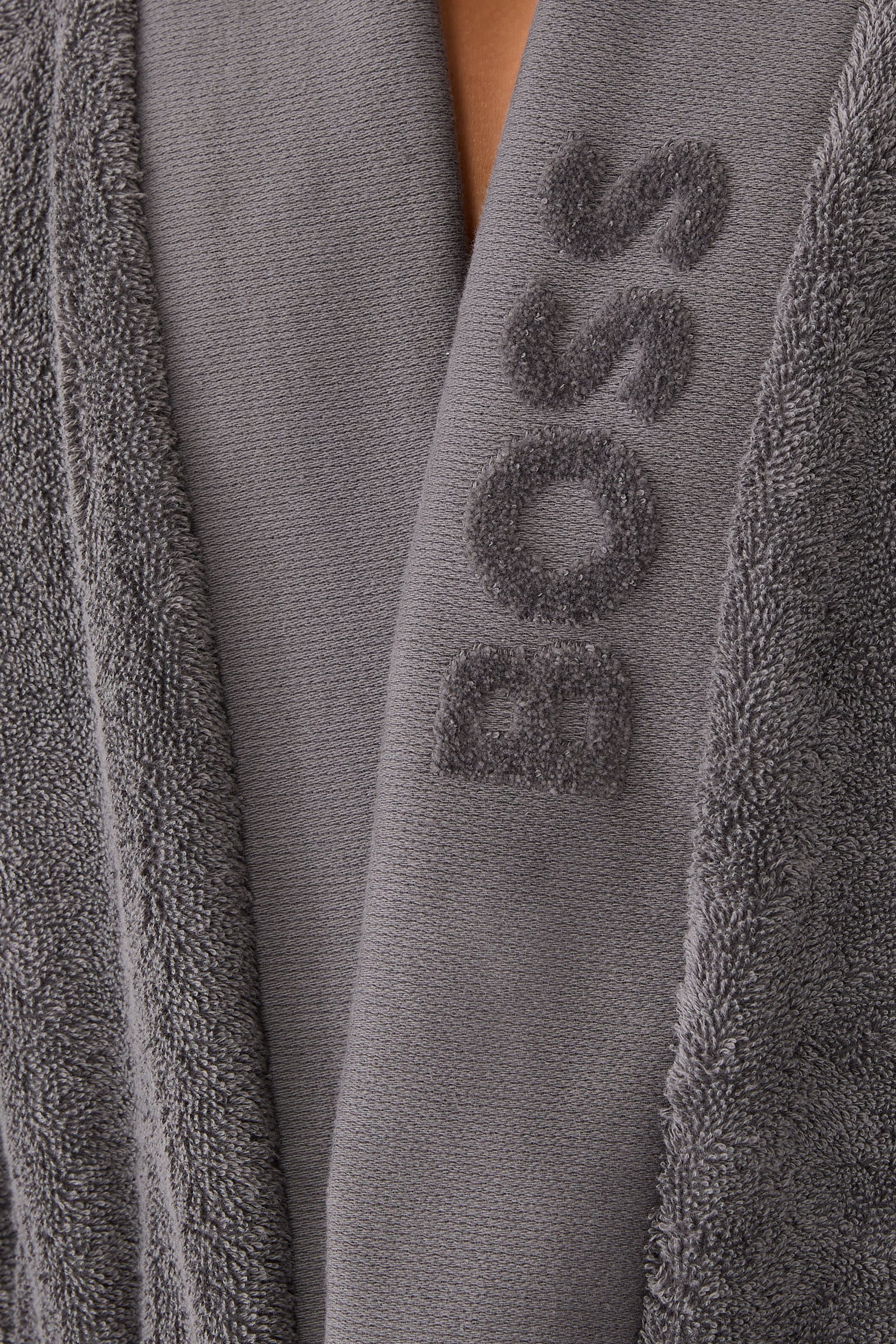 Logo-Lapel Dressing Gown
