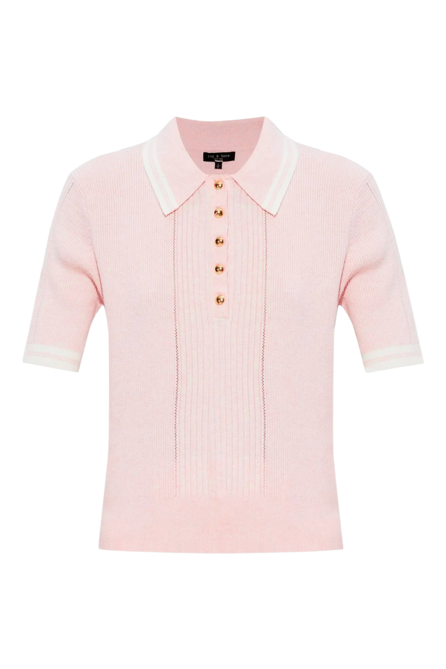 Laurie Cotton-Cashmere Polo