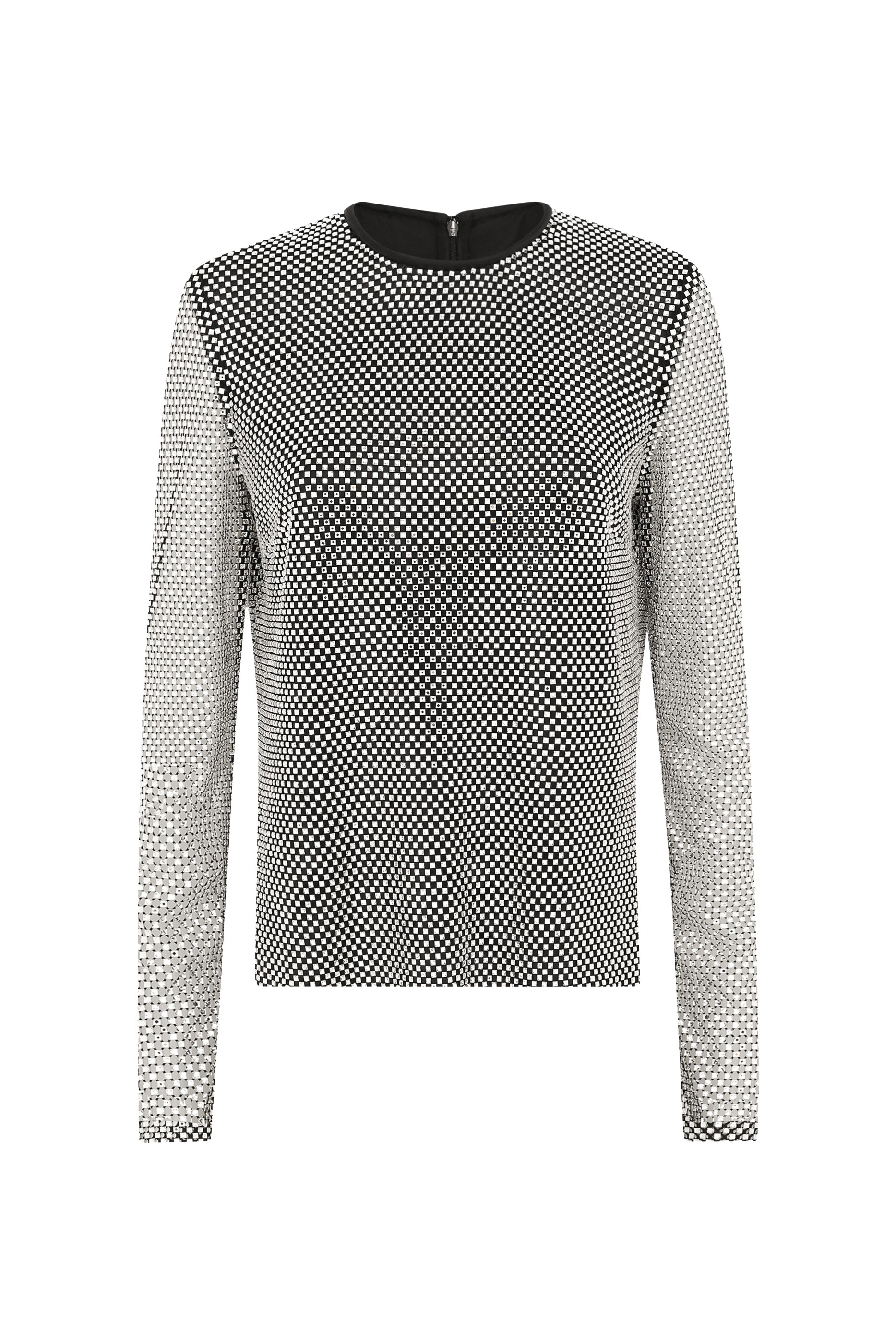Crystal Mesh Blouse 
