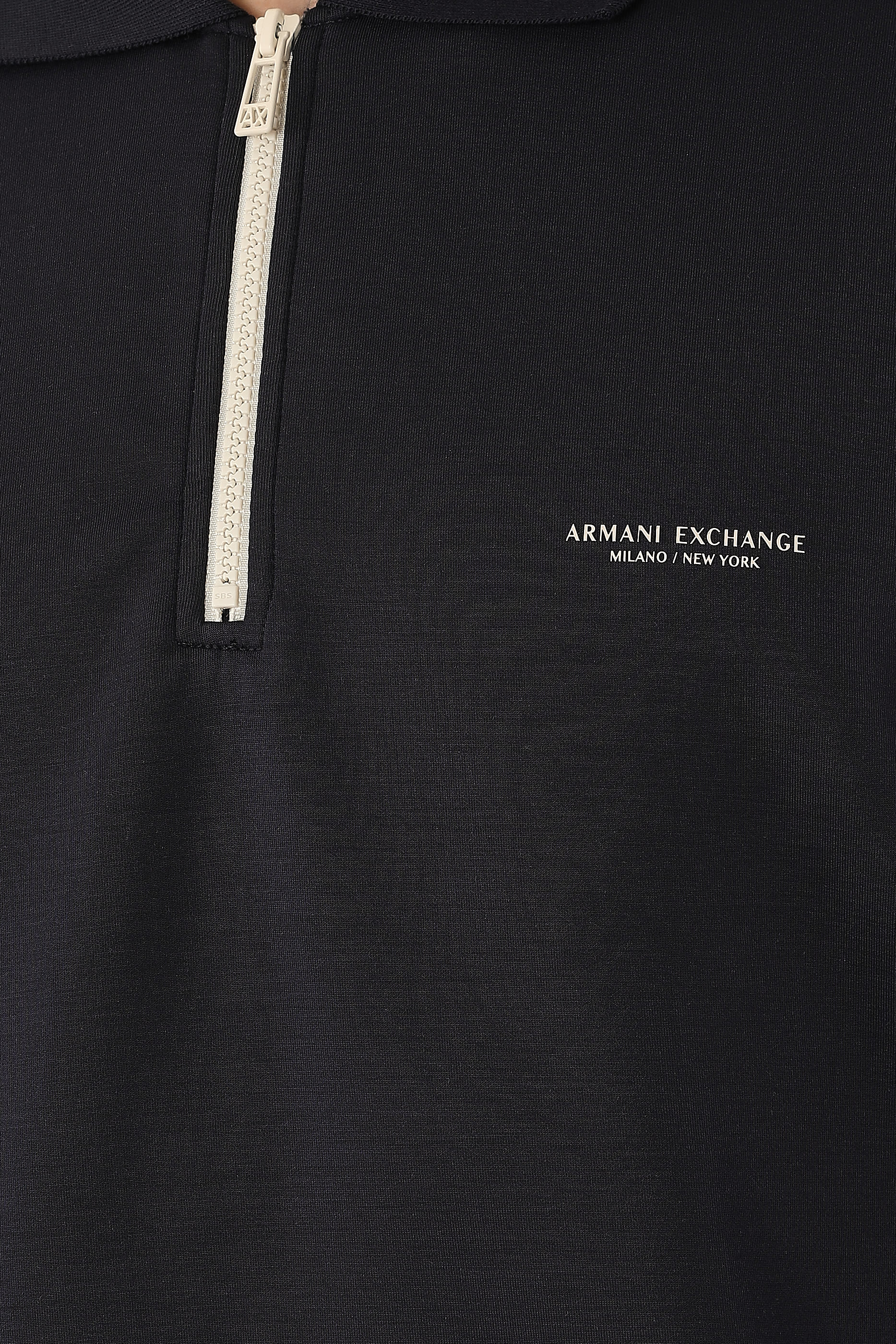 AX Logo Half-Zip Sweatshirt