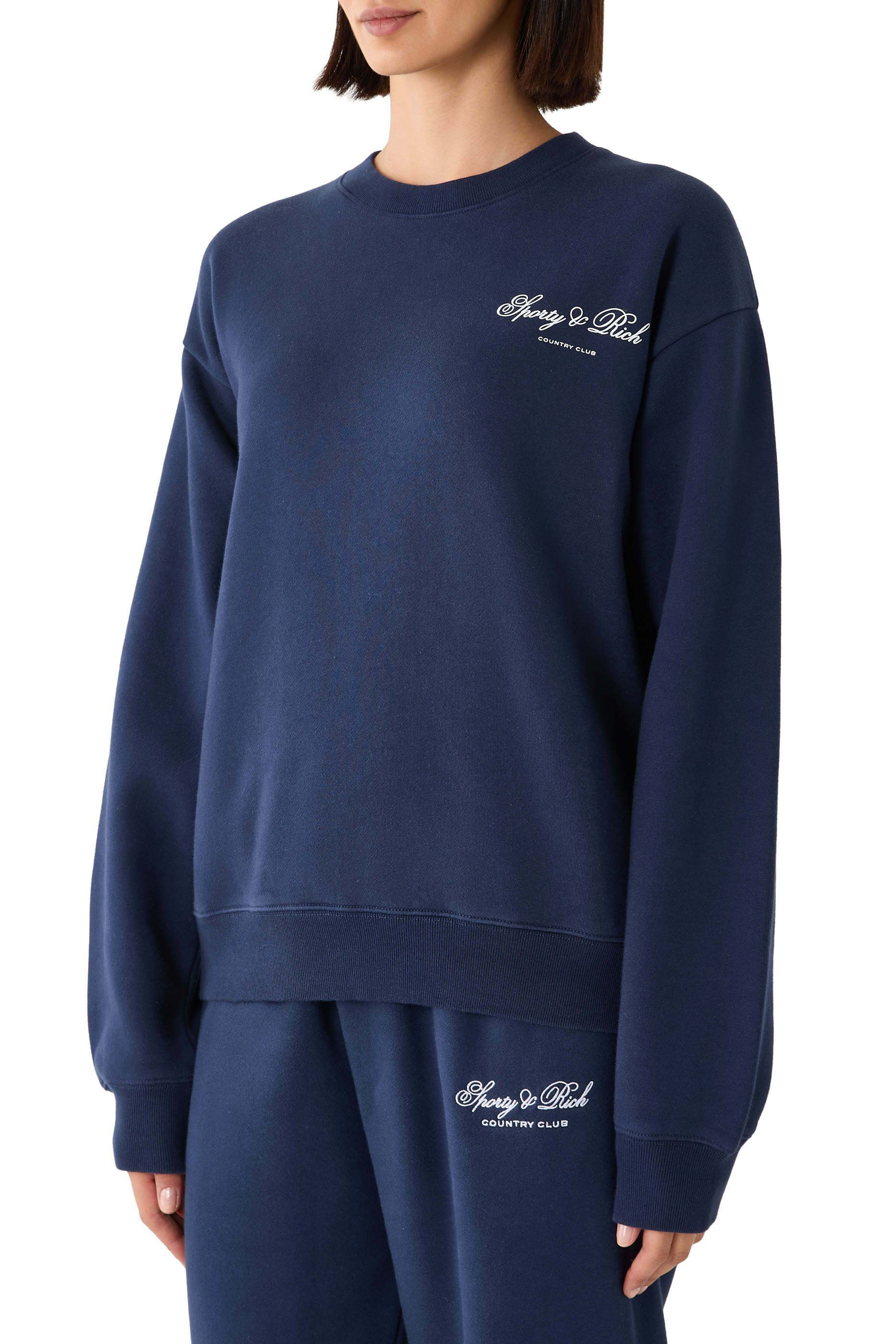 Club Script Crewneck Sweatshirt