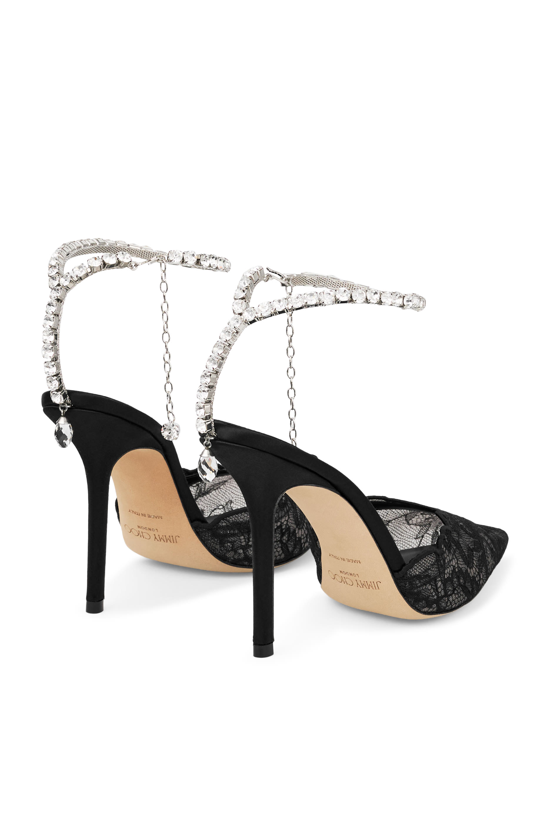 Saeda 100 Floral Lace Pumps